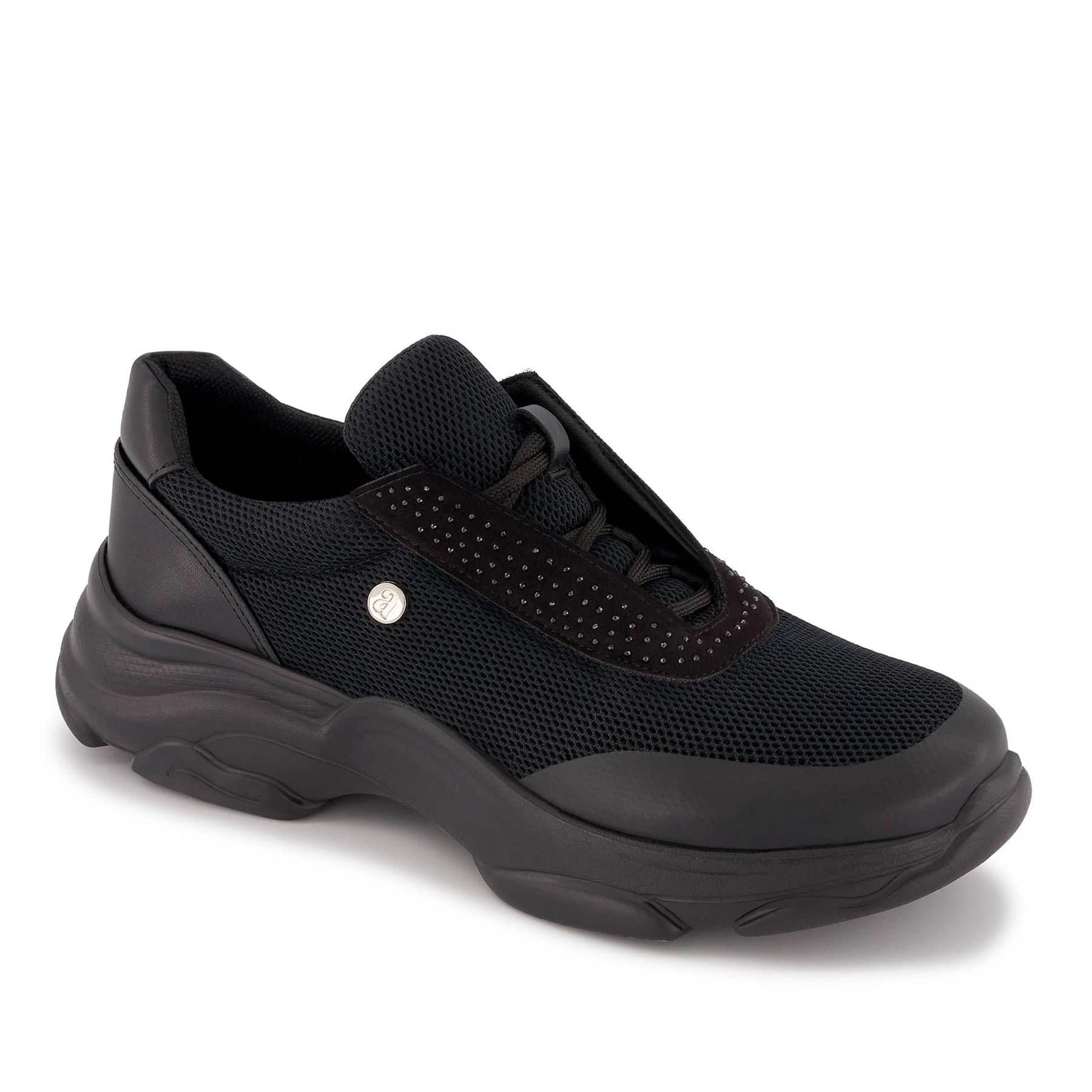 Andrea Casual Sneakers With Rhinestone Detail