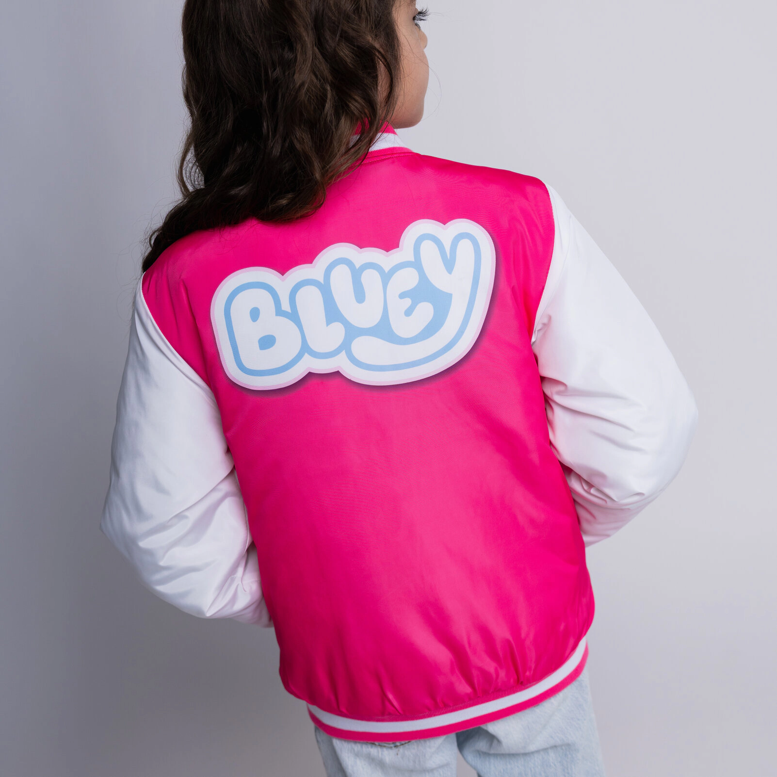 Bluey Girls' Varsity Bomber Jacket