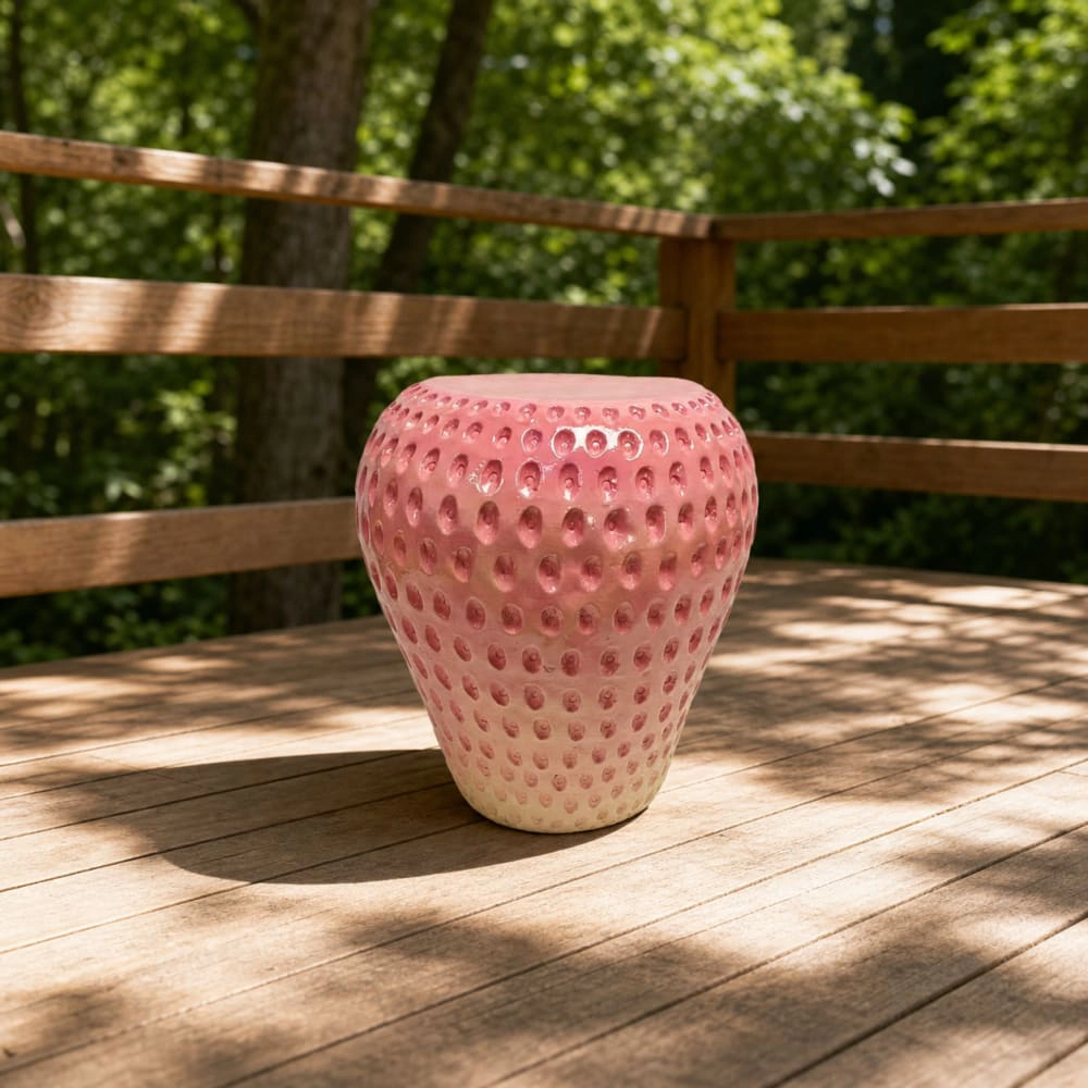 WOW PIONEER Compact Resin Patio Stool