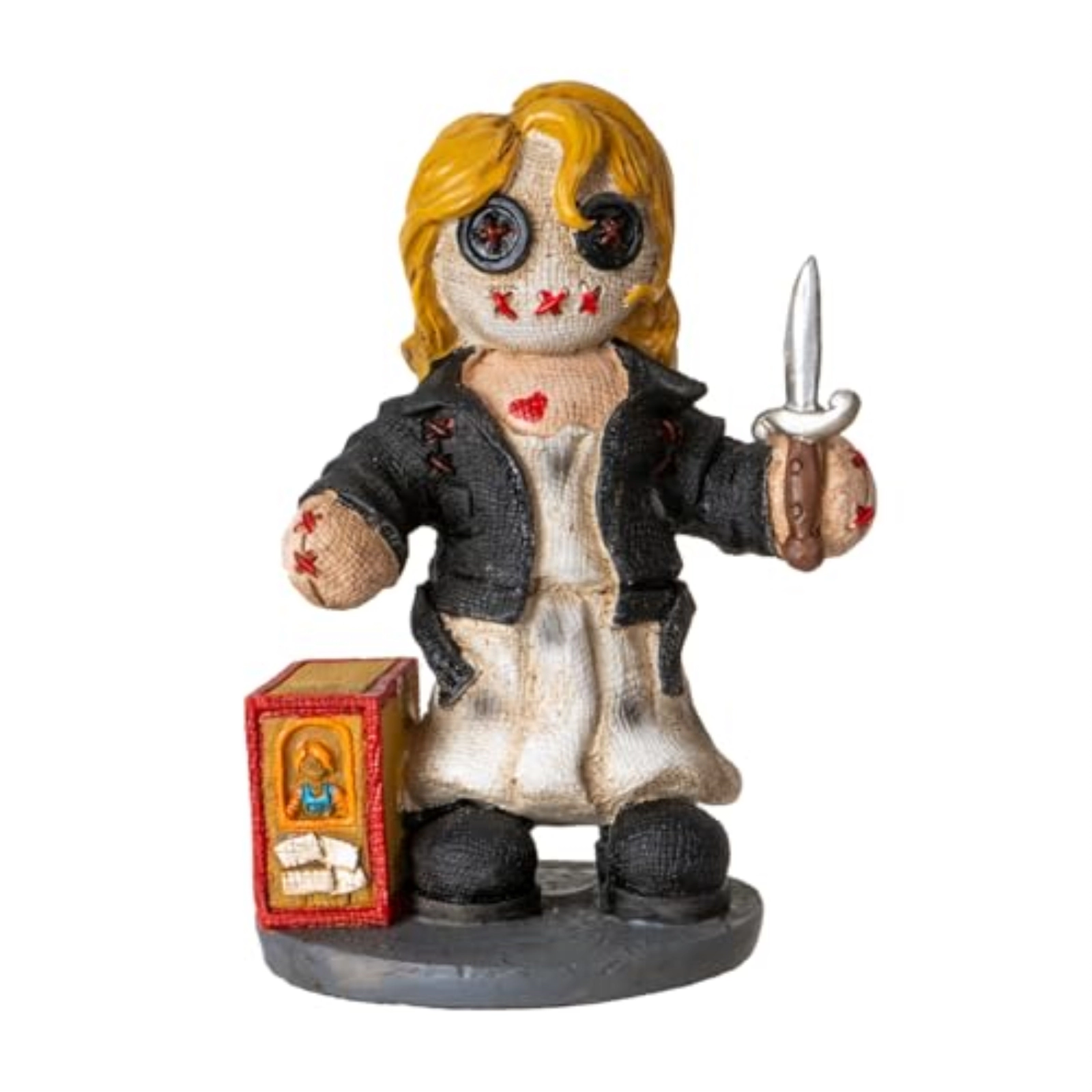 Pacific Giftware Pinhead Monster Tiff Holding Dagger Collectible Resin Figurine 4.3 inches by Ruben Macias