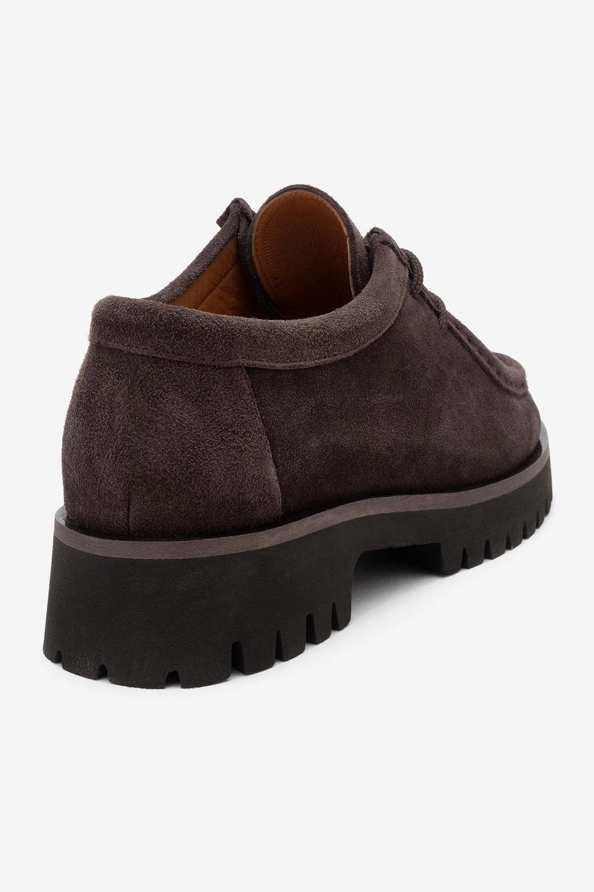 Forever & Always Womens Talia Leather Lace Up Loafer
