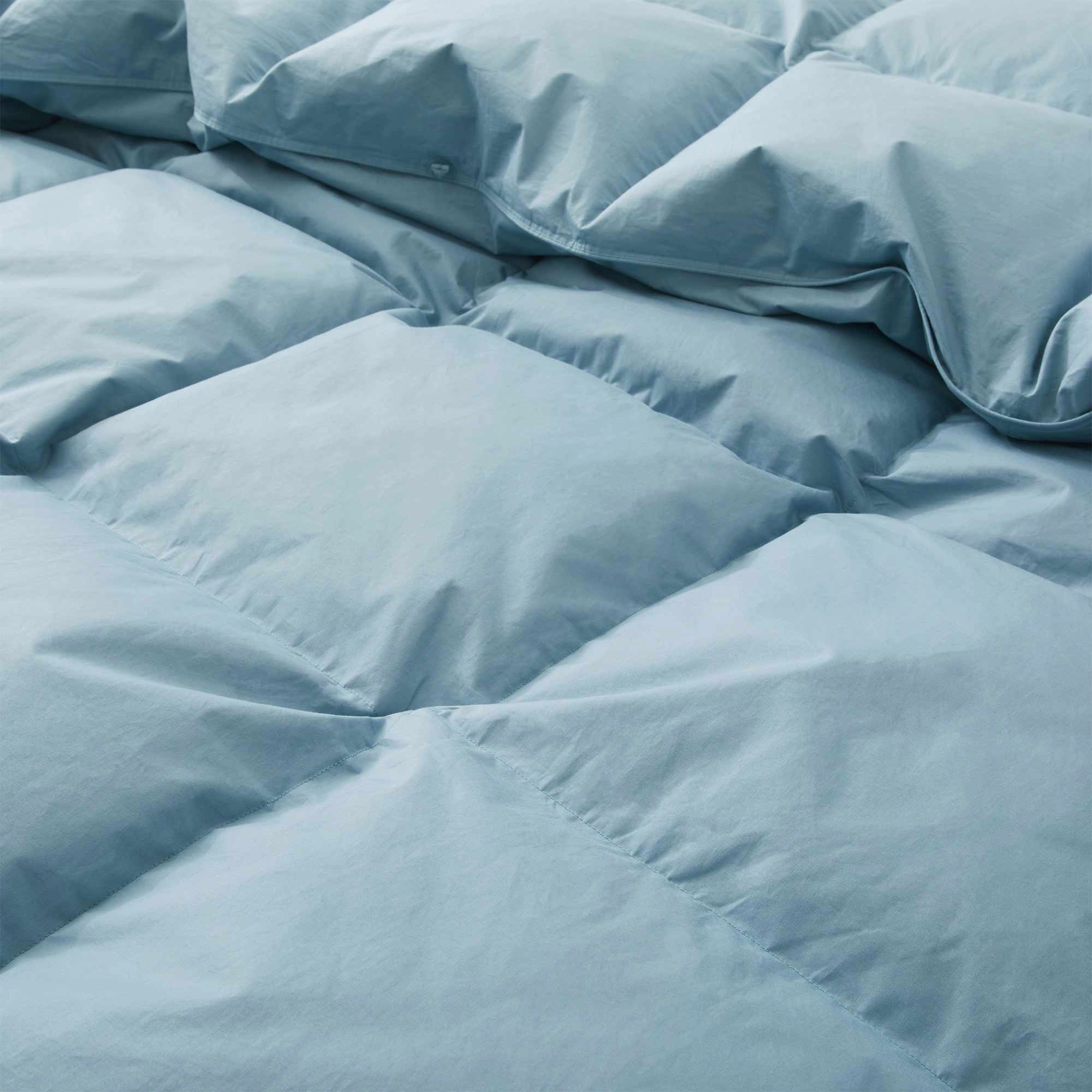 PEACENEST All Season Goose Feather and Down Comforter Cotton Duvet Insert