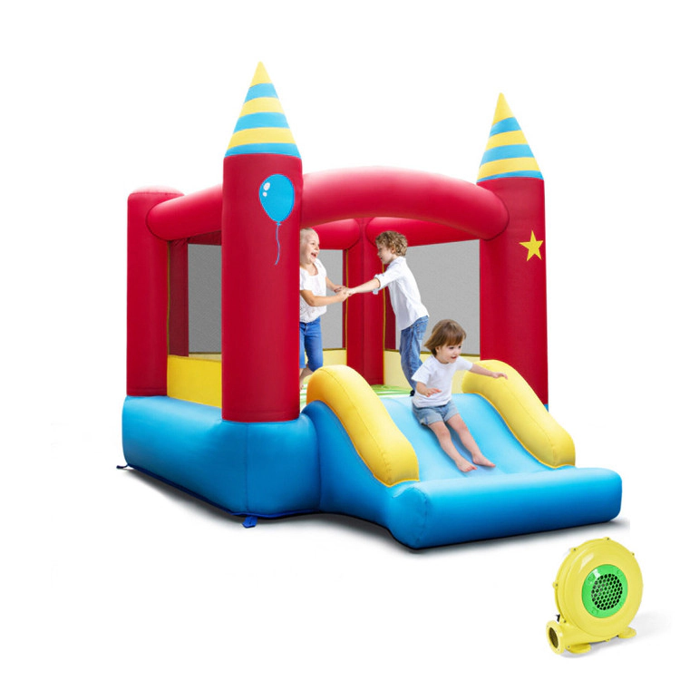 Hivvago Inflatable Kids Bounce Castle with 480W Blower