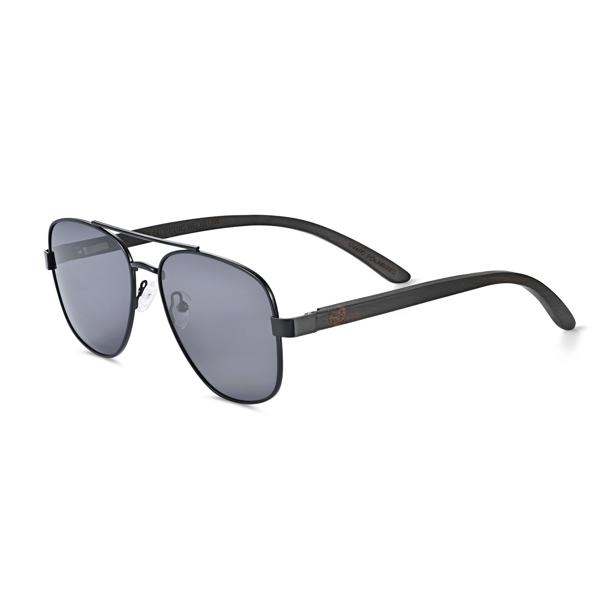 Earth Wood Reine Unisex Polarized Sunglasses