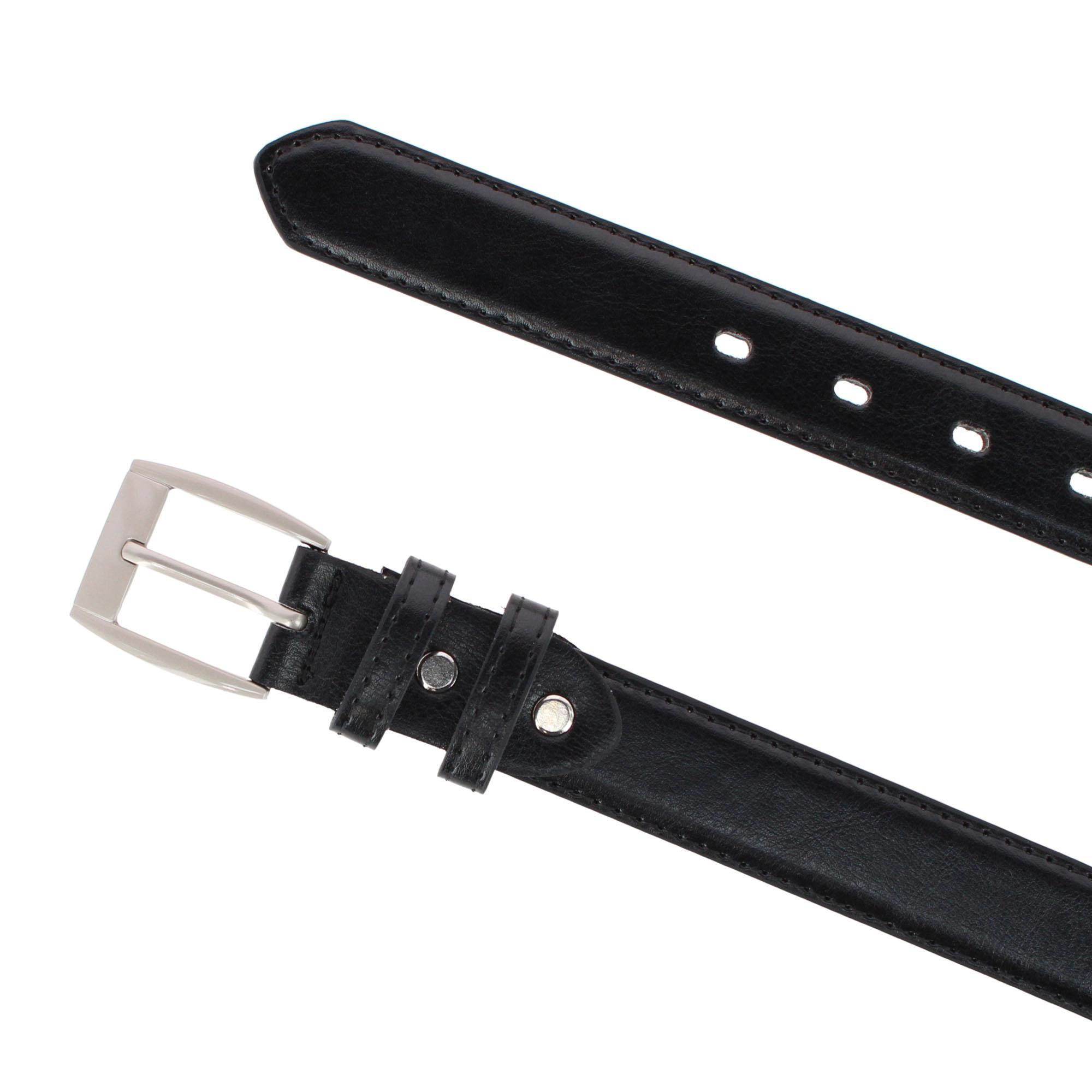CTM Men's Simple Dress Belt
