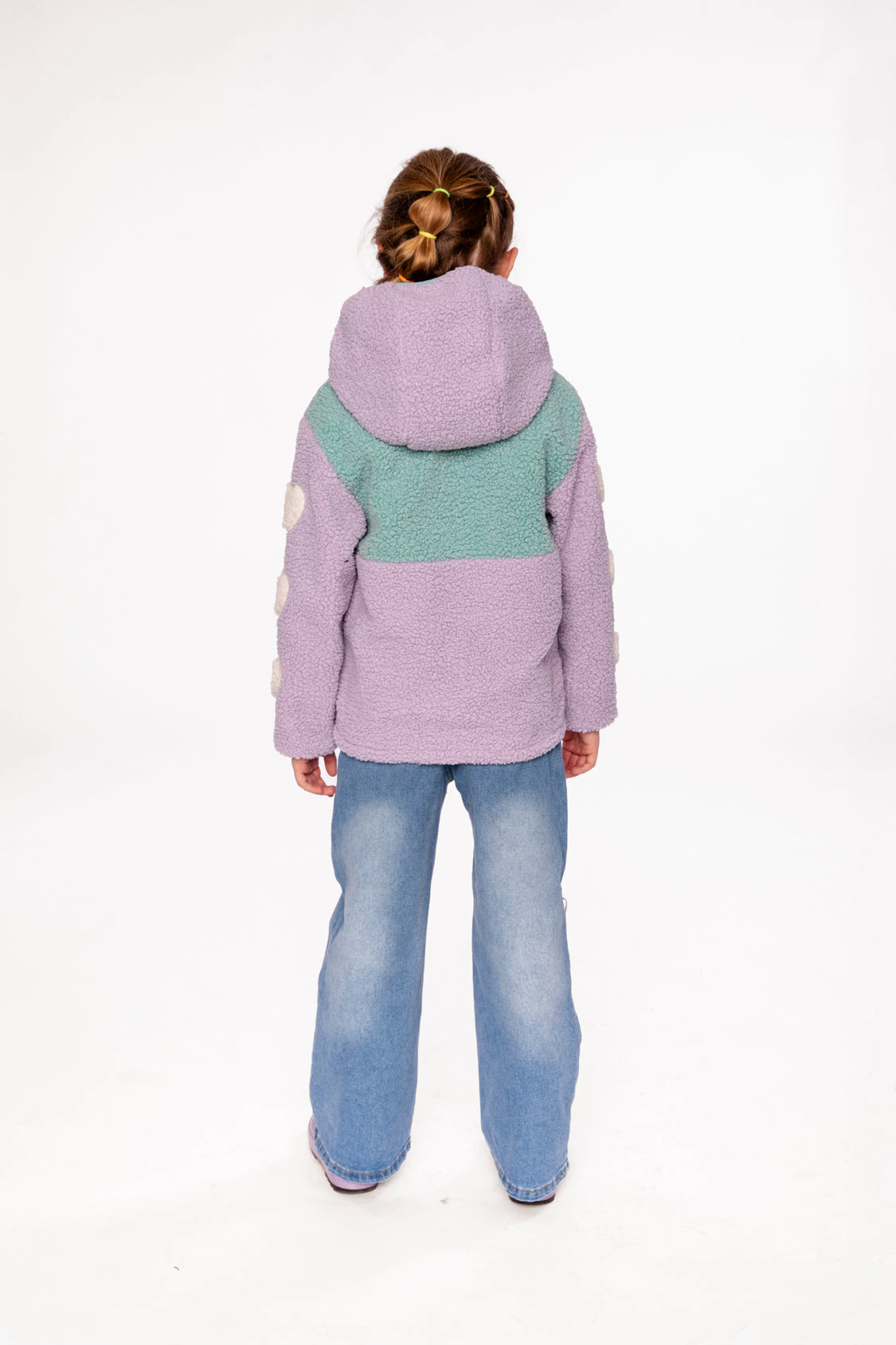 Deux par Girls Reversible Mid-Season Jacket