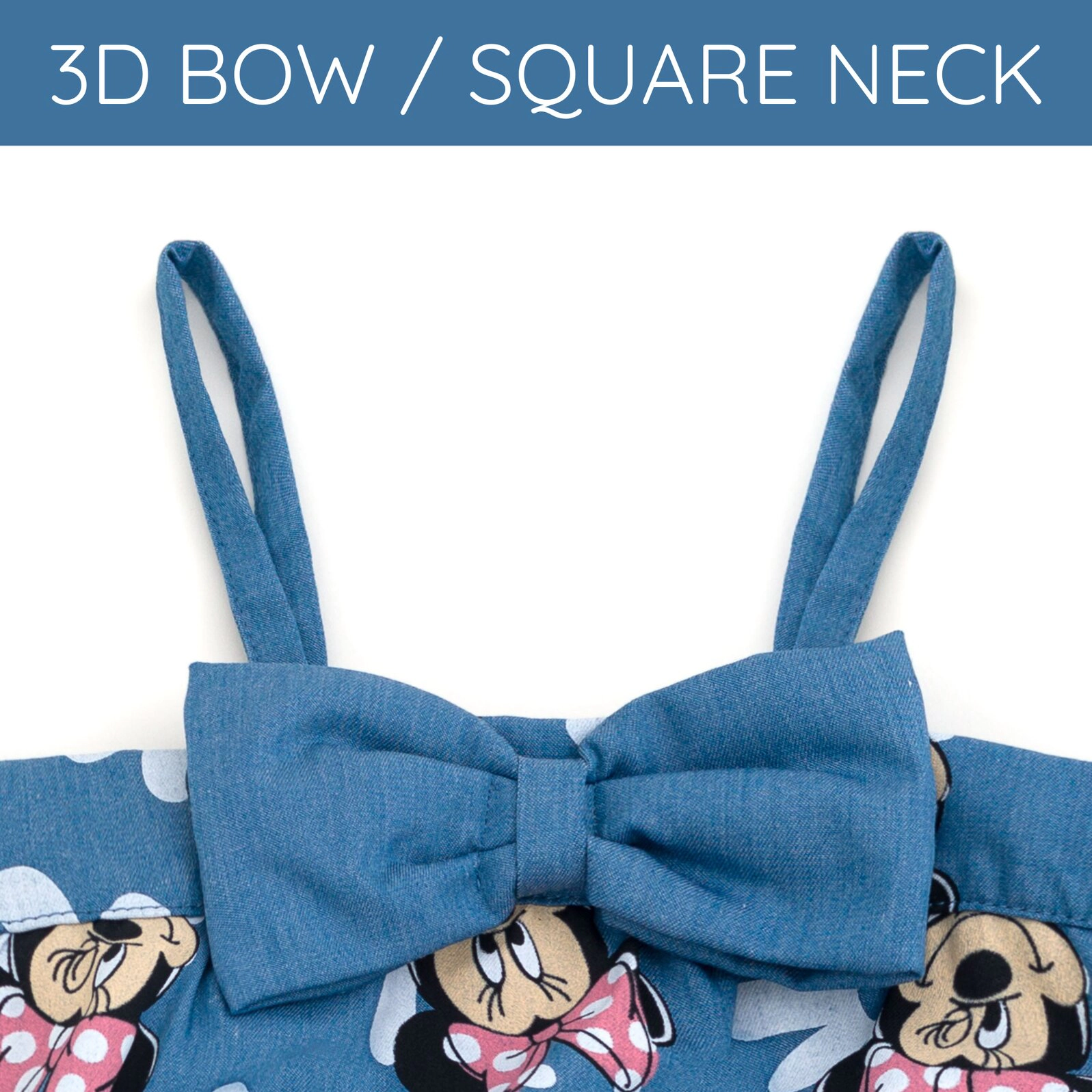 Disney Minnie Mouse Baby Girls' Sleeveless Bubble Romper