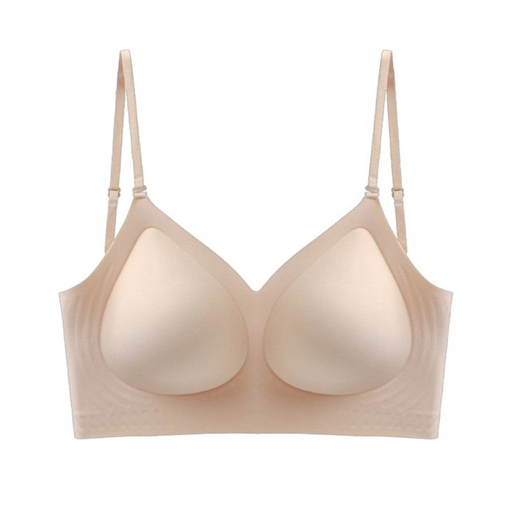 Wardrobe Whimsy Women Wireless Seamless Halter Backless Bra