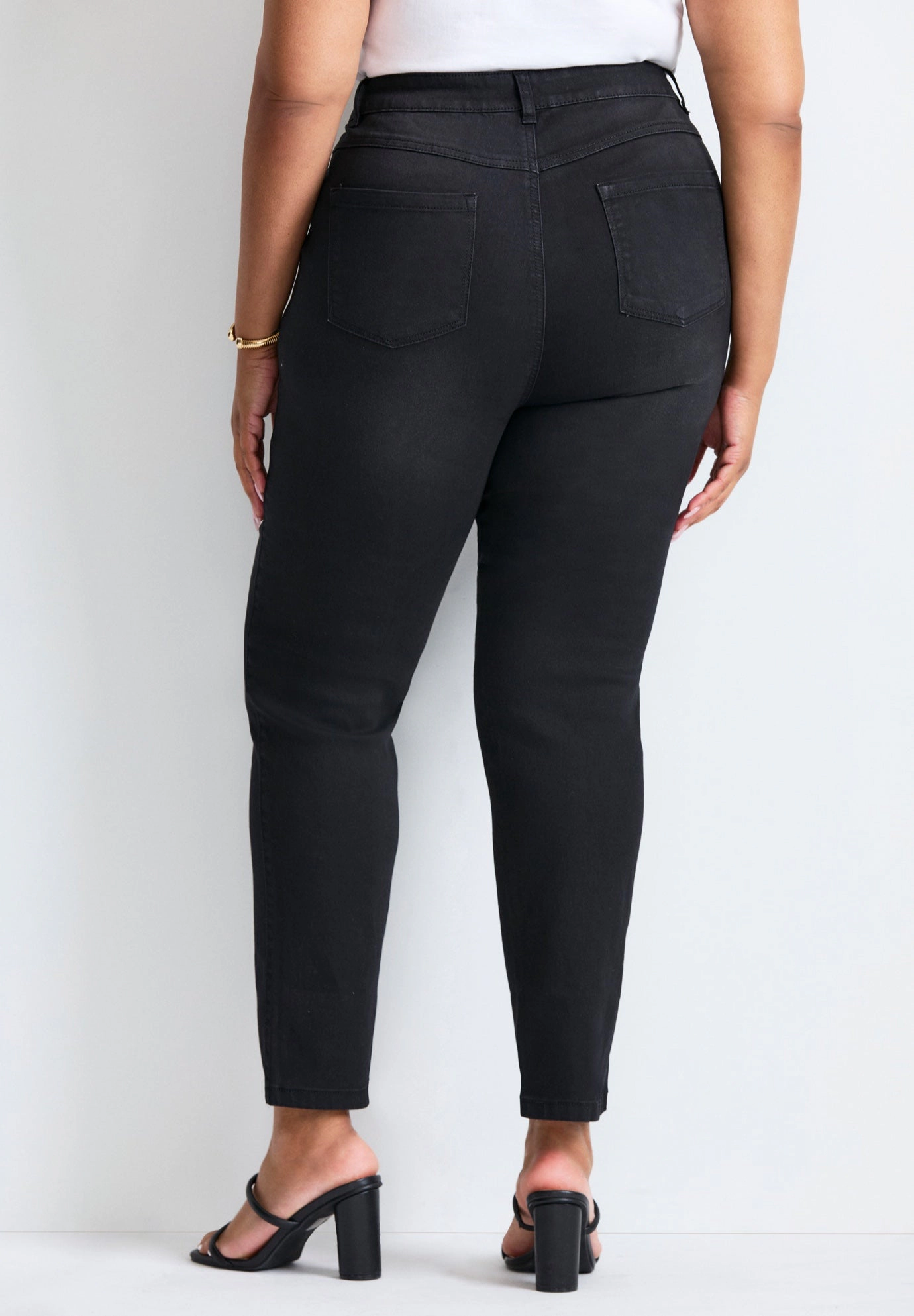 Avenue Women's Plus Butter Denim Straight Leg Jean
