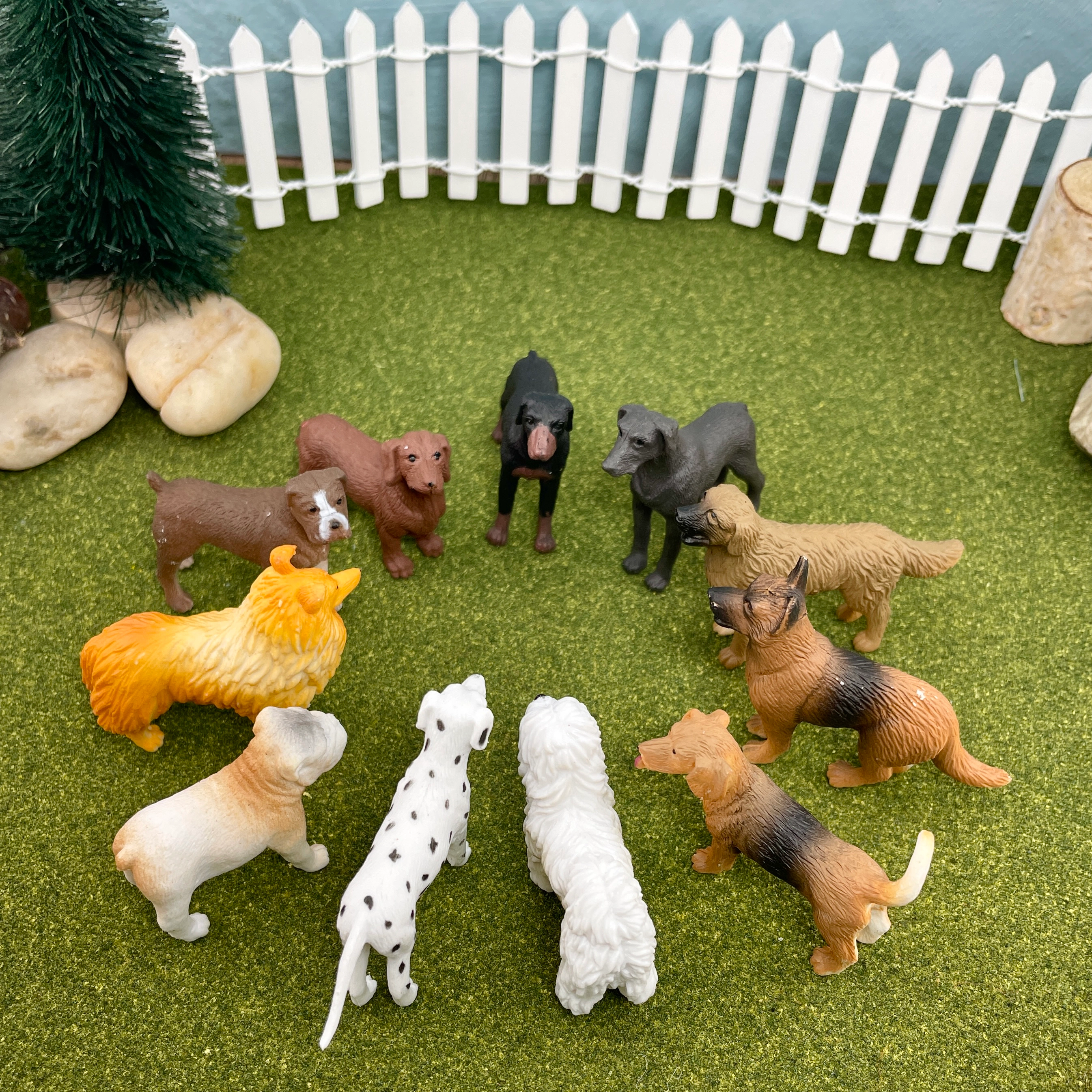 Safari Ltd. - Dogs TOOB - contains 11 Mini Figurines
