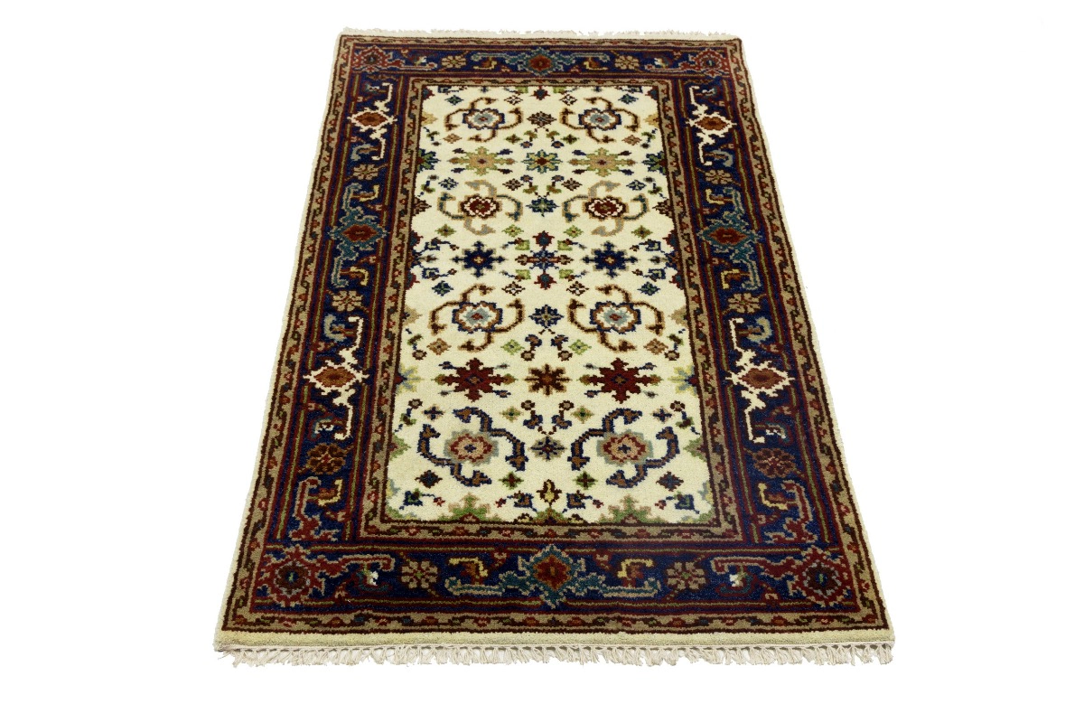 Magic Rugs Cream Floral 3X5 Indo-Mahal Oriental Rug