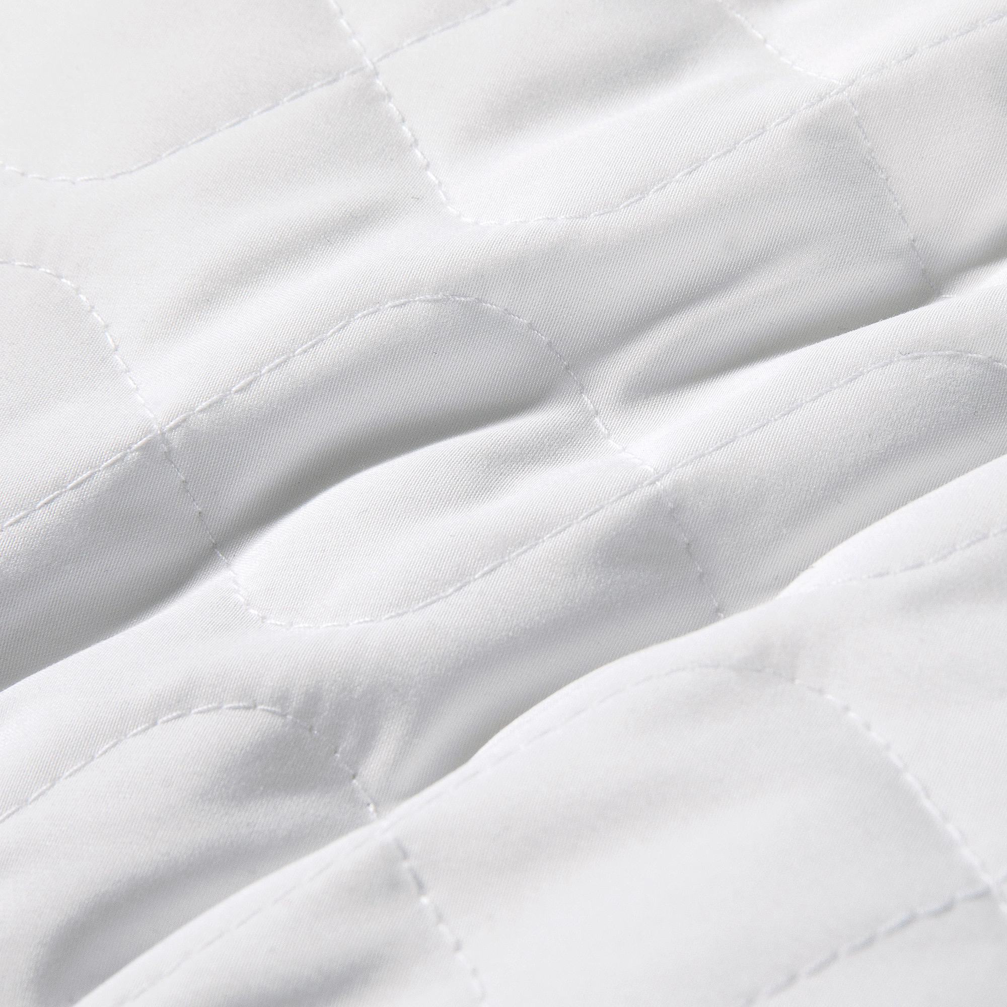 Unikome Quilted Goose Feather Pillow – Set of 2 for Soft and Supportive Comfort
