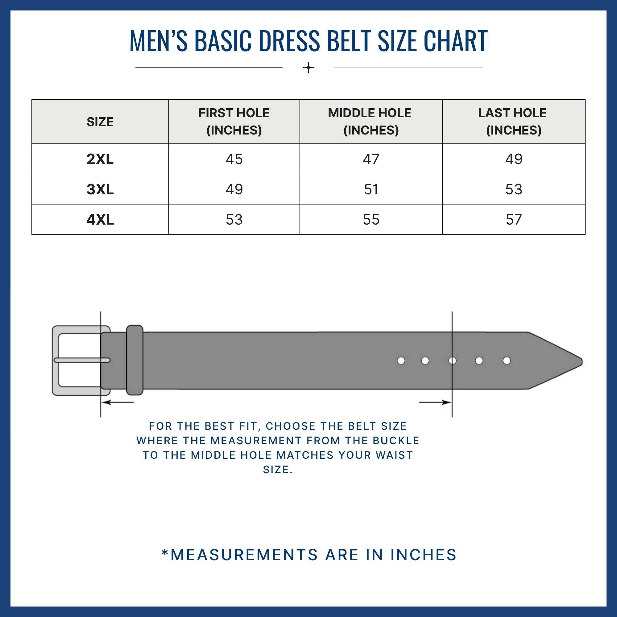 CTM Men's Big & Tall Dress Belt