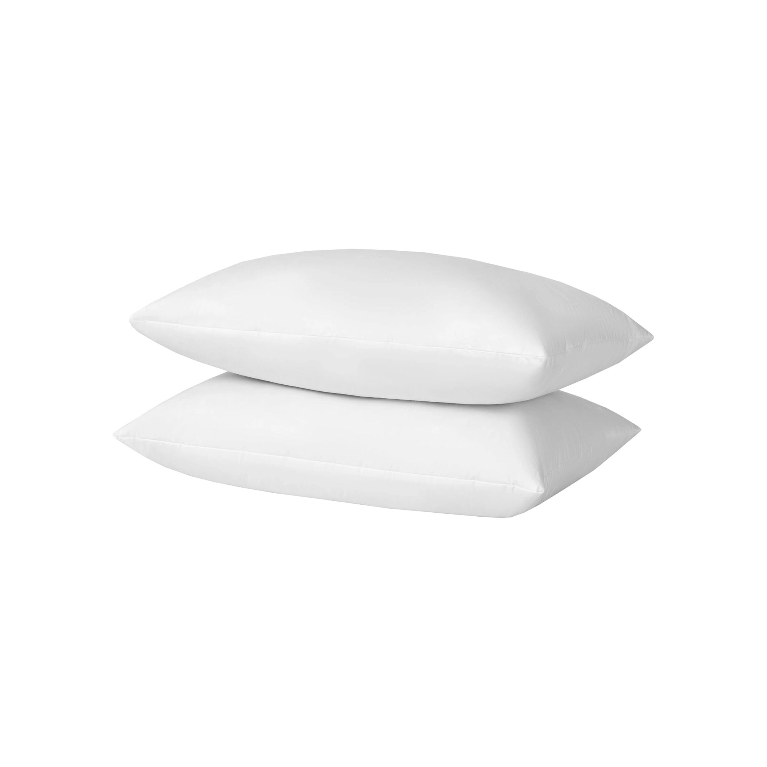 Stock Preferred Down Feather Decorative Throw Pillow Inserts Set of 2 White