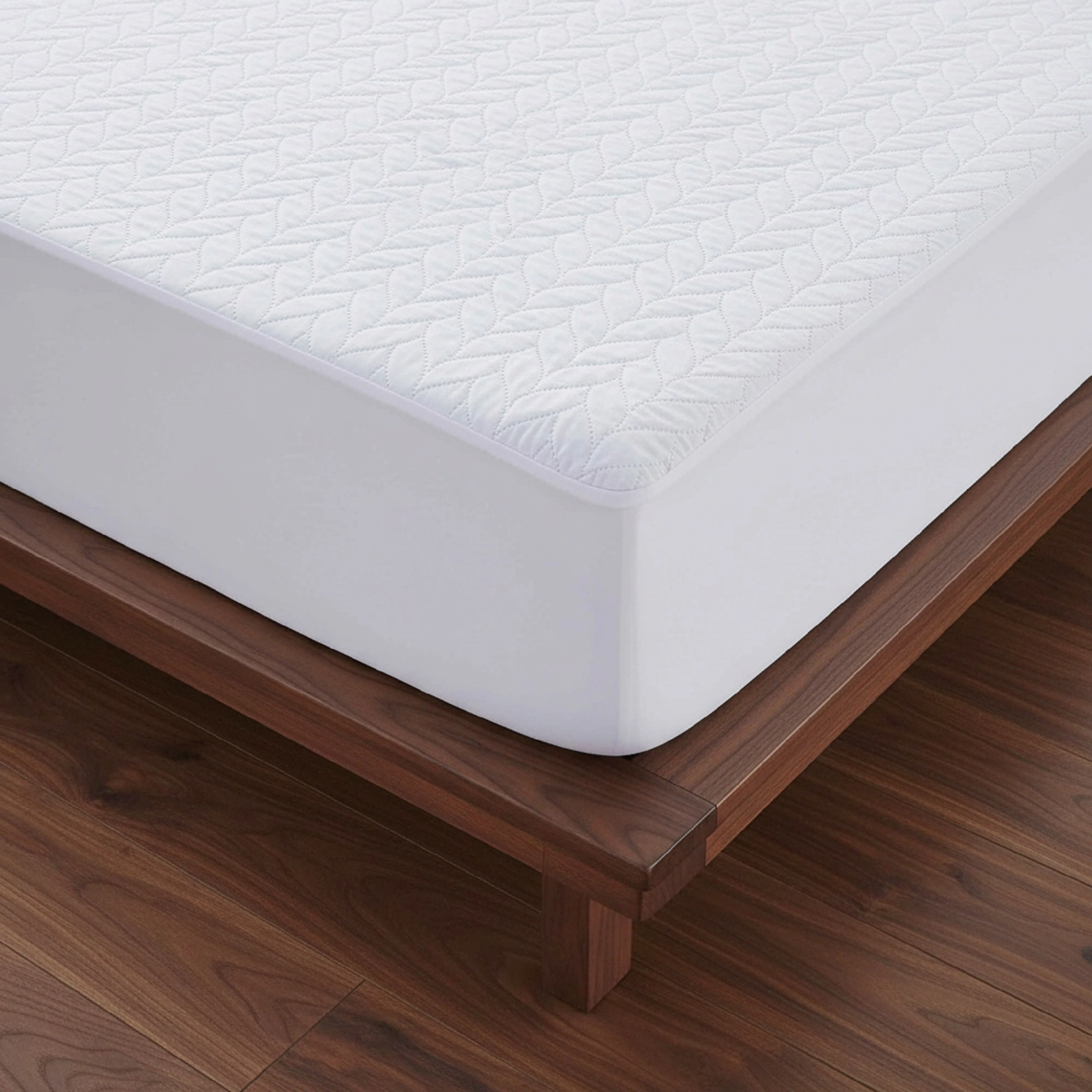 Unikome Waterproof Diamond-Quilted Mattress Protector with Deep Pocket
