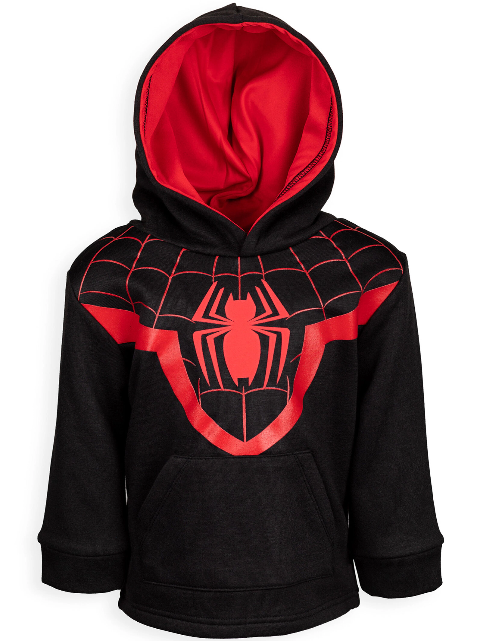 Marvel Spider-Verse Miles Morales Boys' Cosplay Fleece Hoodie