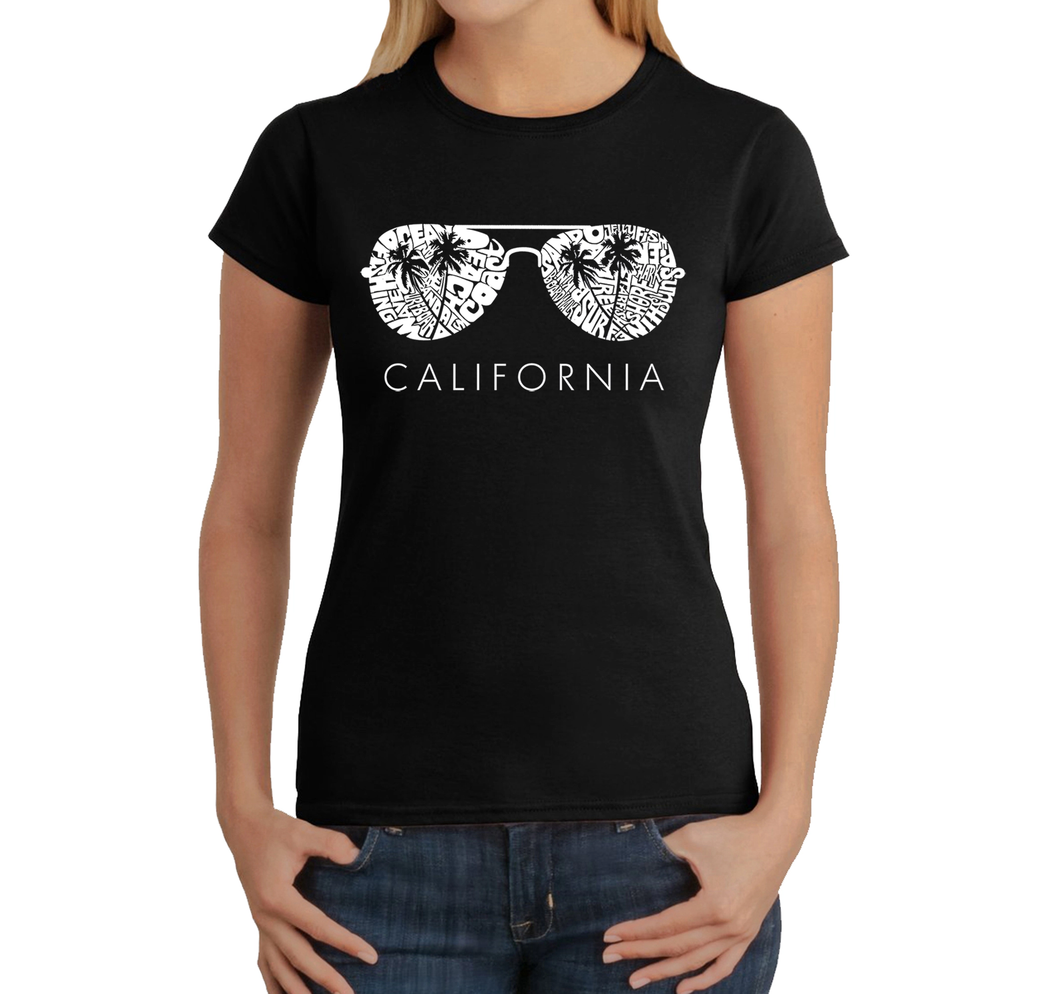 LA Pop Art Women's Word T-Shirt