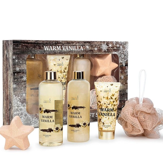 Freida and Joe Women Bath & Body Collection Gift Box (warm Vanilla)