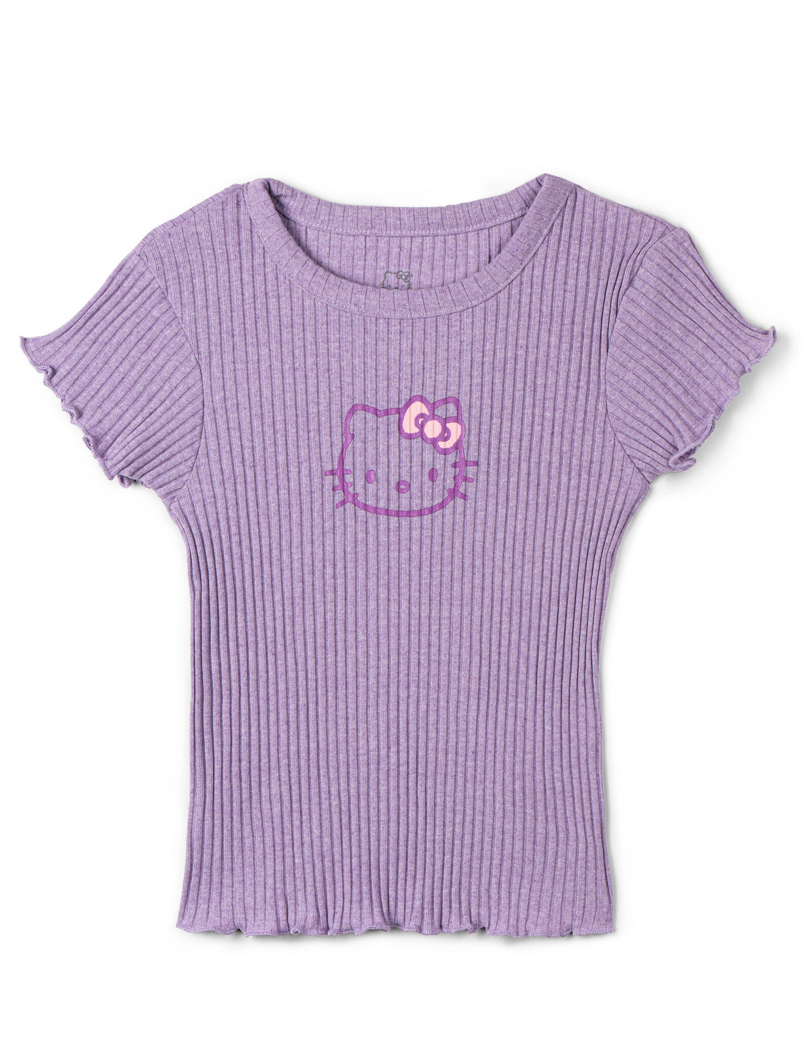 Hello Kitty Girls' 3-Piece Sweatshirt Tee and Shorts Set