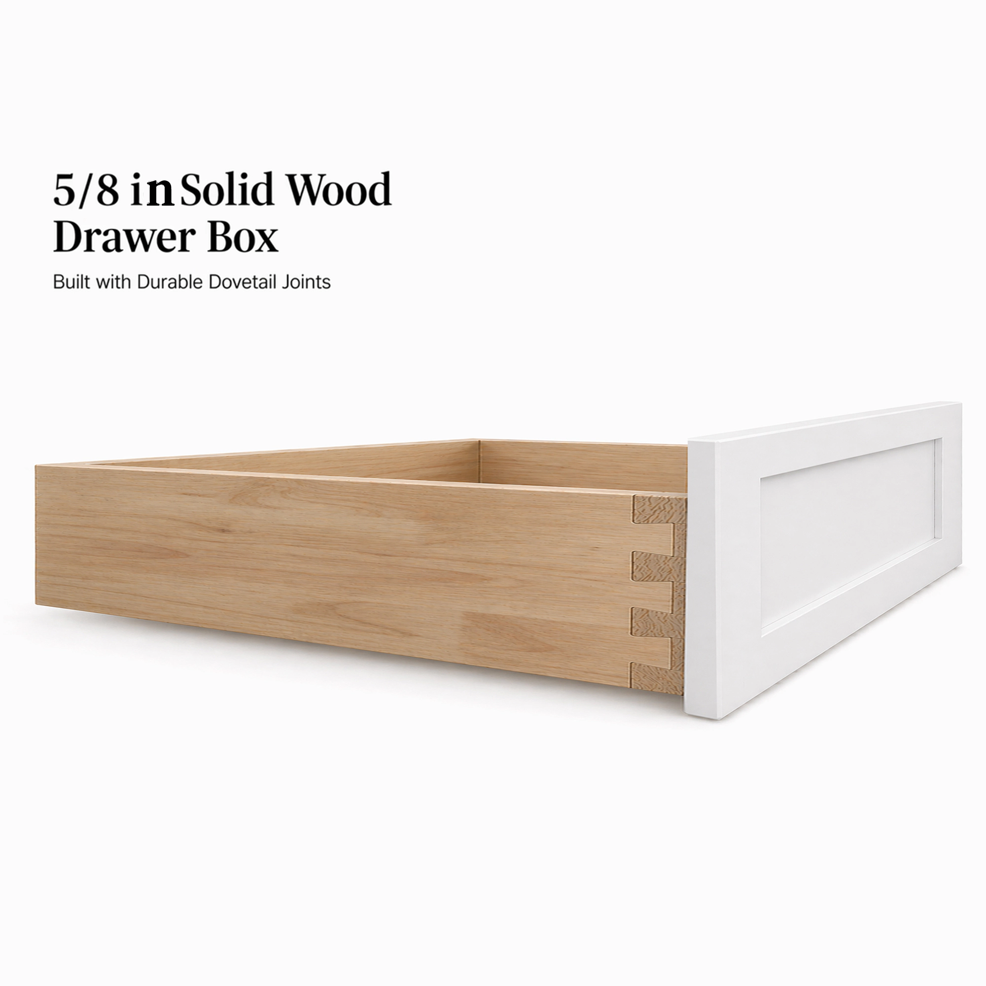 Tinyhomie 36 in W x 24 in D x 34.5 in H Painted Plywood Blind Corner Base Cabinet with Reversible Door