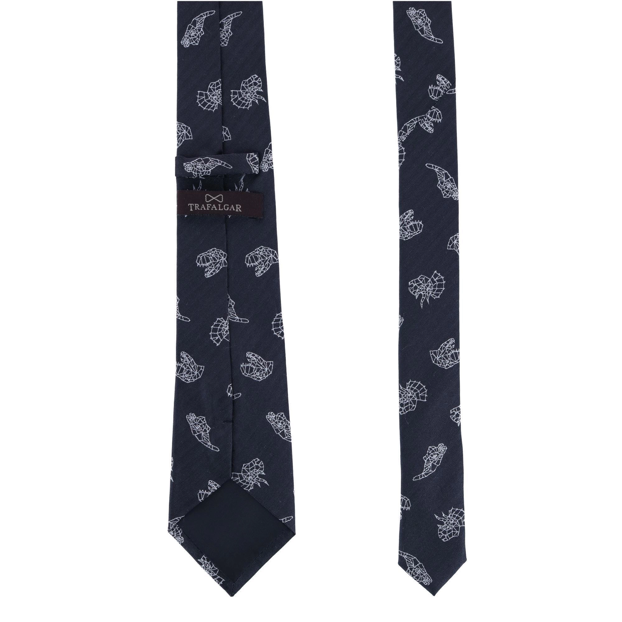 Trafalgar Dino Constellations Silk Novelty Necktie