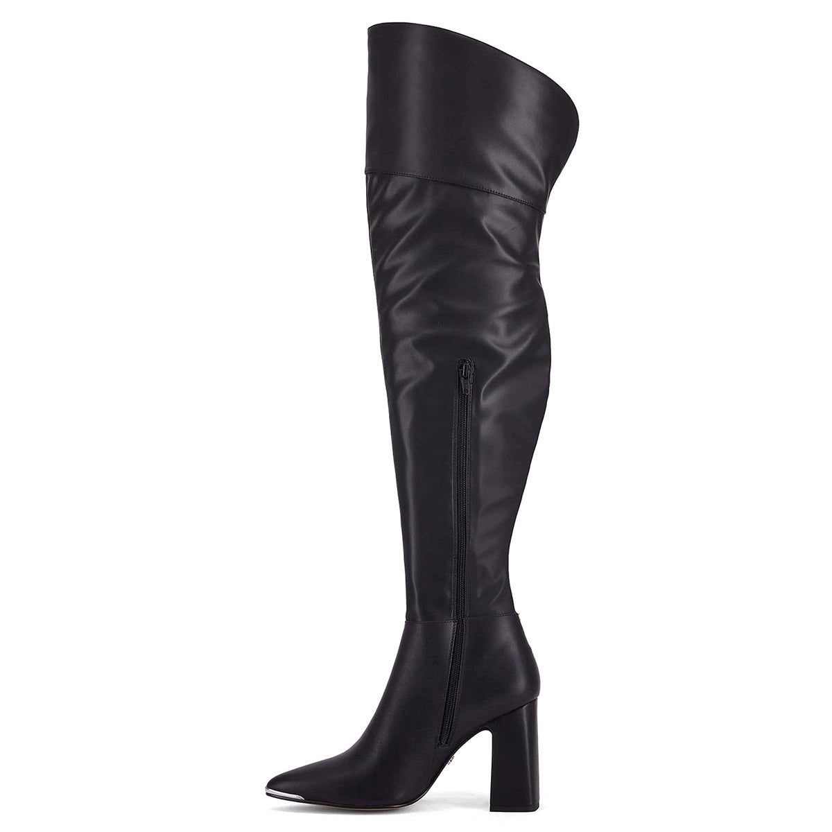 Andrea Over The Knee Leatherette Boots