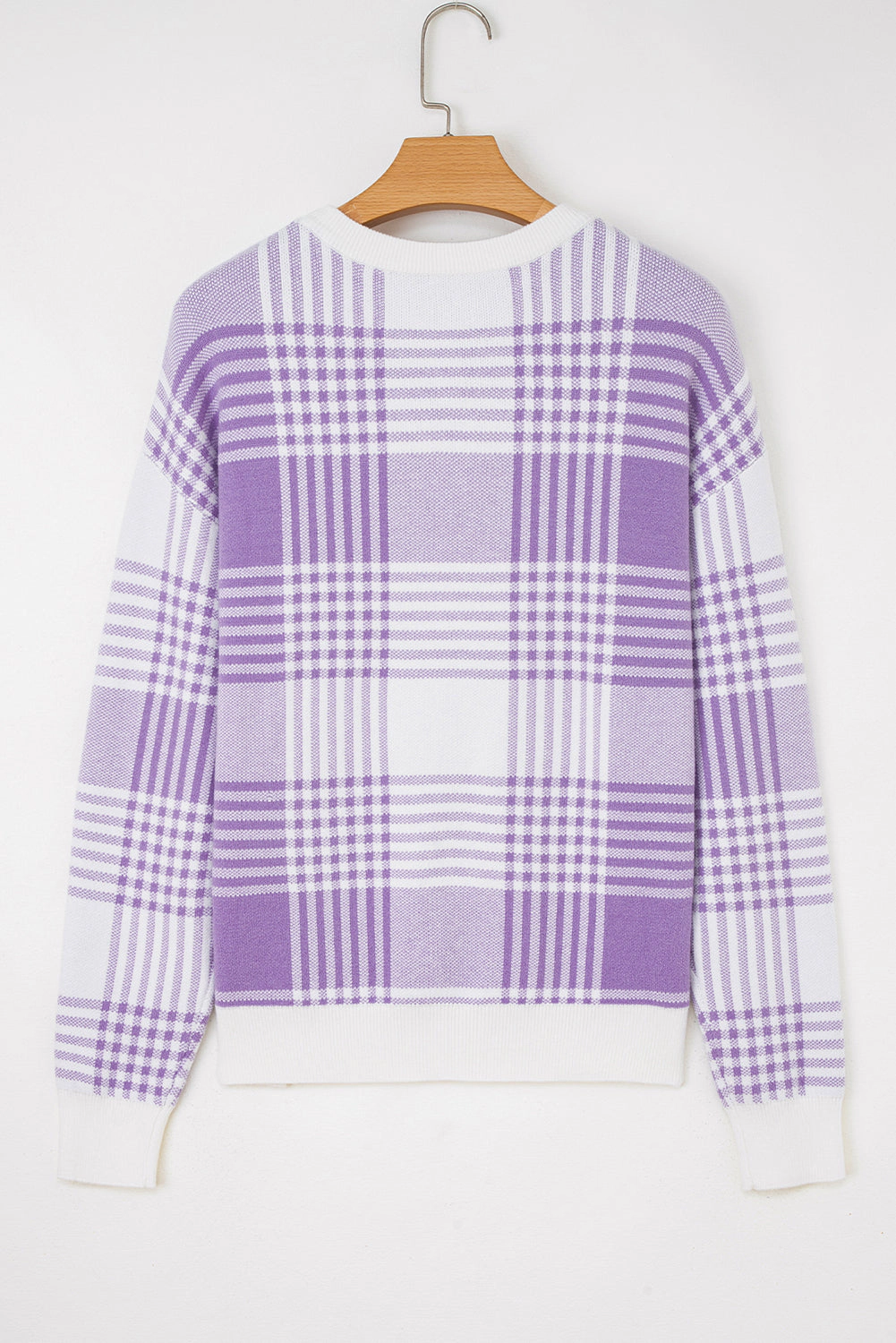 Threaded Pear Women's Giuliana Ribbed Trim Loose Sweater