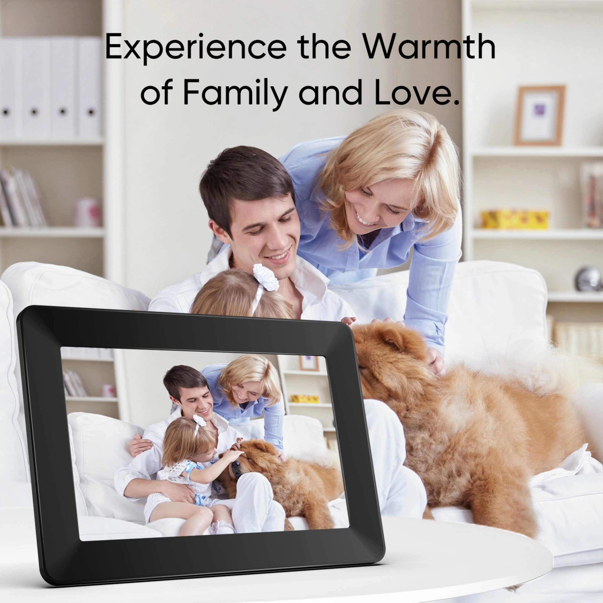 Eco4life 10.1" WiFi Digital Frame Instant Photo Video Share