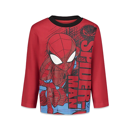 Marvel Spider-Man Boys' 2-Pack Long Sleeve T-Shirts