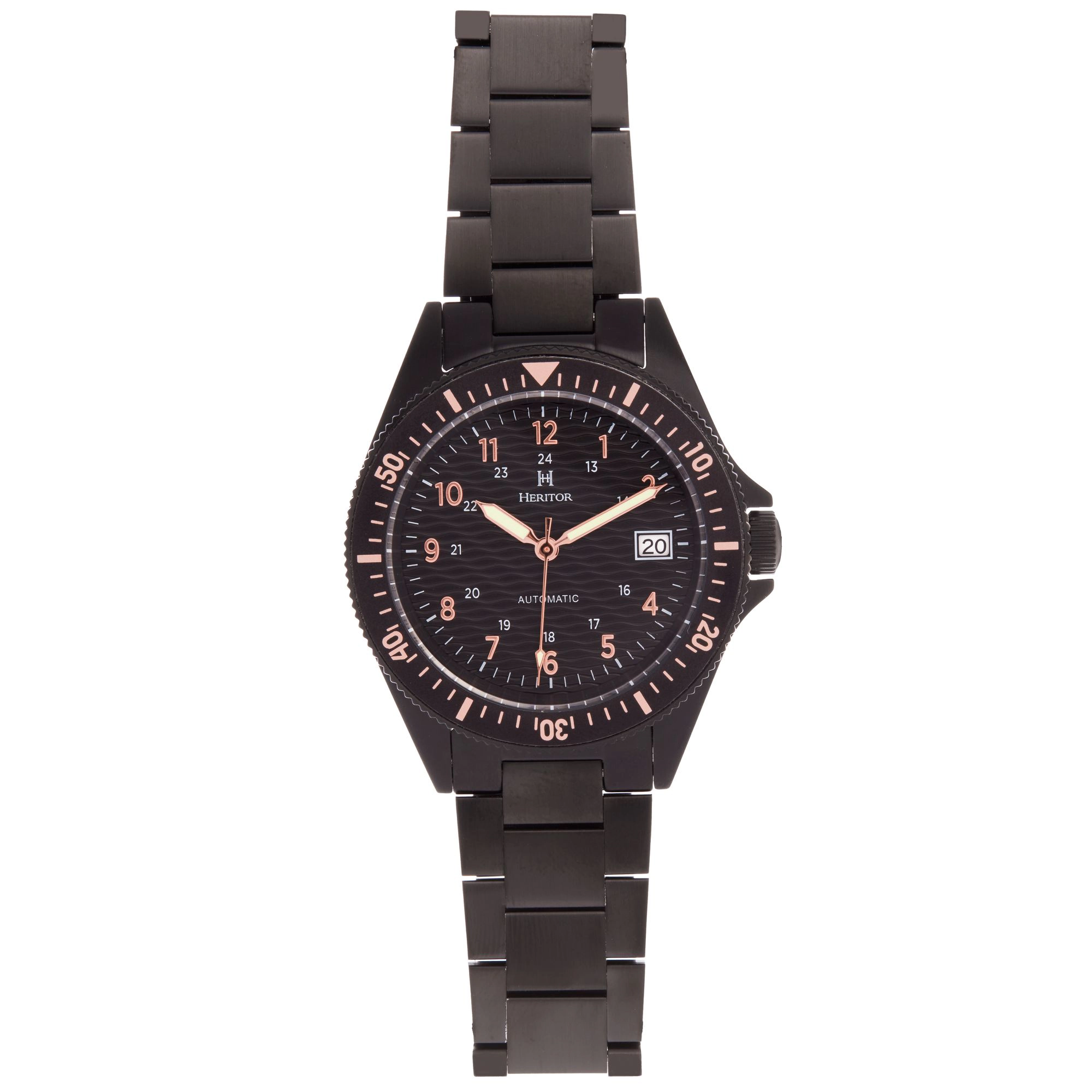 Heritor Automatic Calder Stainless Steel Watch
