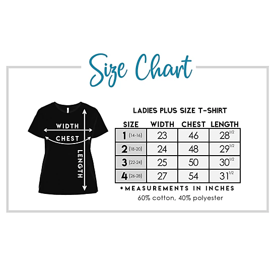 LA Pop Art Women's Plus Size Word Art T-Shirt - XOXO Heart