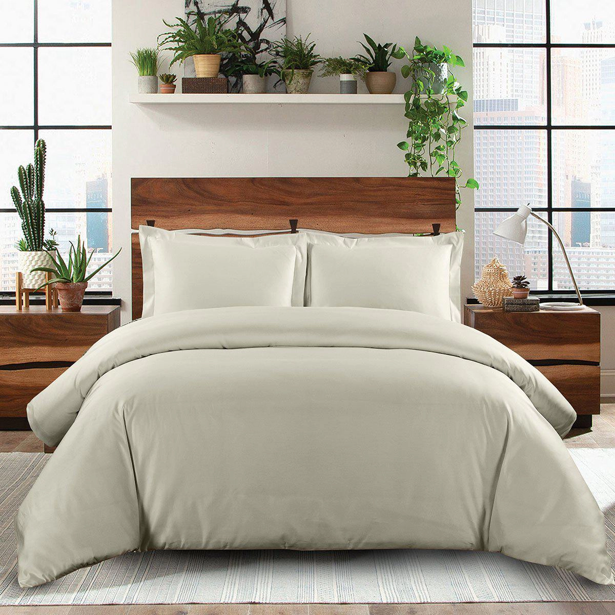 Egyptian Linens 1000 Thread Count Cotton Palatial King Duvet Cover Set