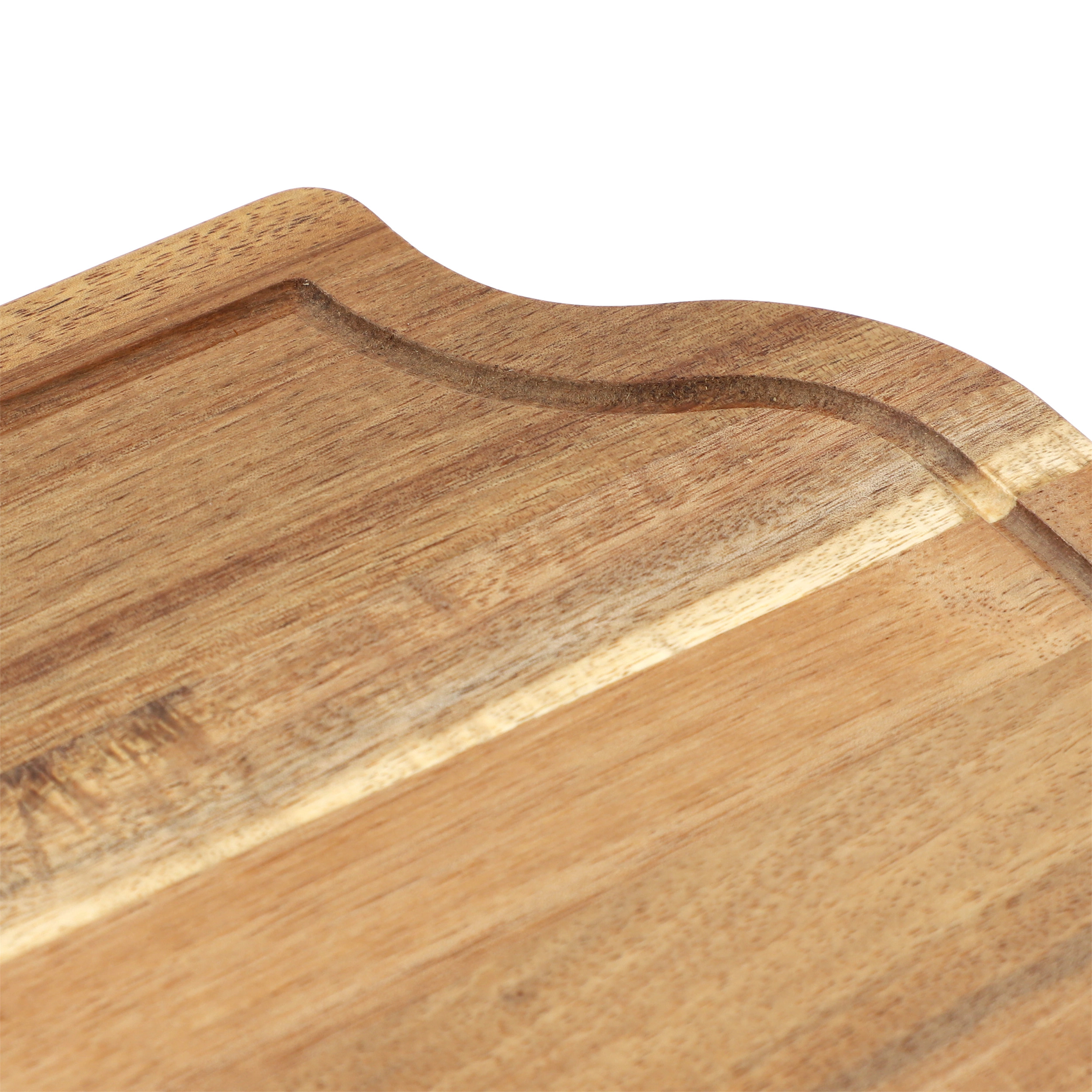 MegaChef 14 x 8.5 Inch Acacia Wood Cutting, Prep and Serving Butcher Cutting Board