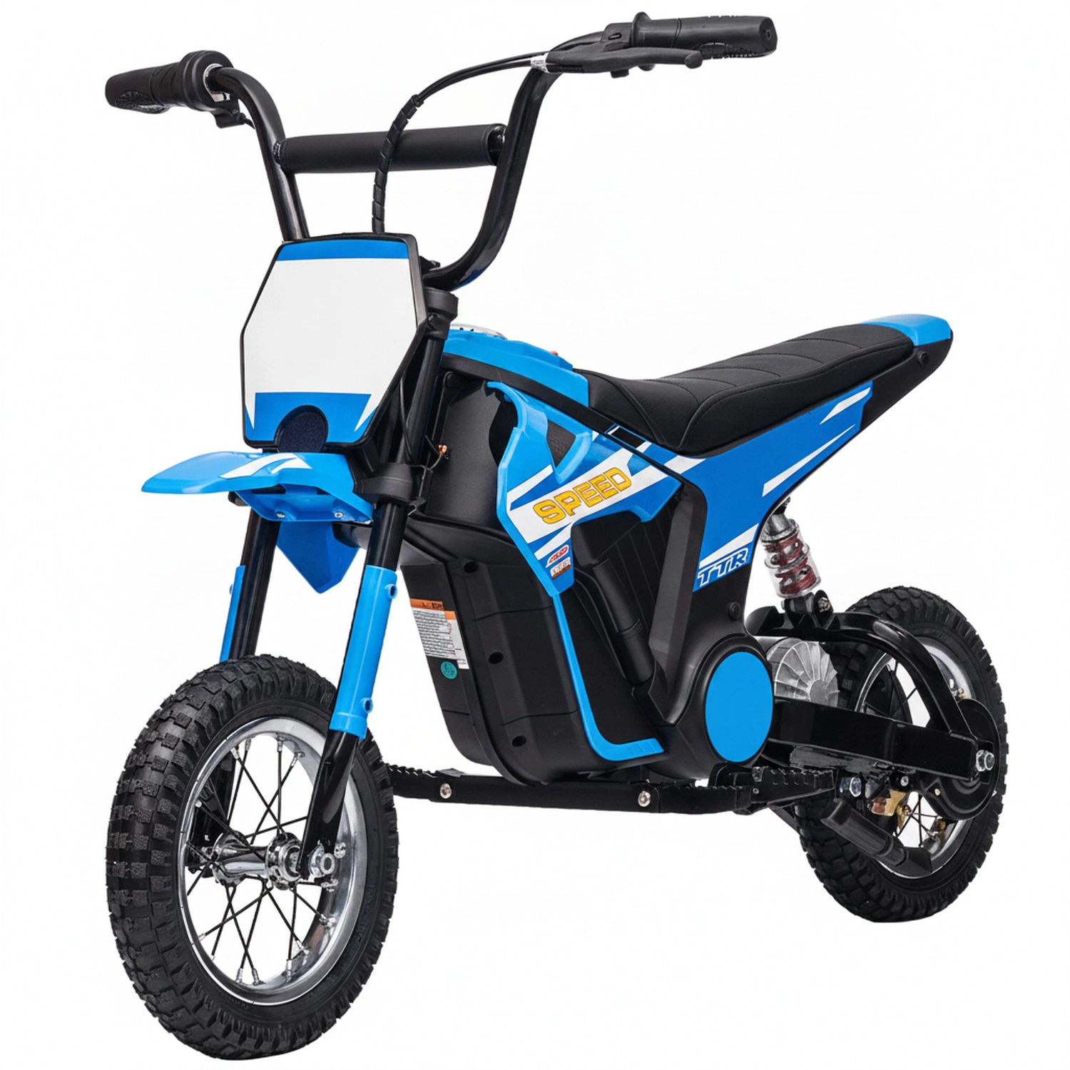 HONGGE Qaba 24V Kids Motorcycle, Electric Dirt Bike with 250W Motor, Up to 9.9 MPH