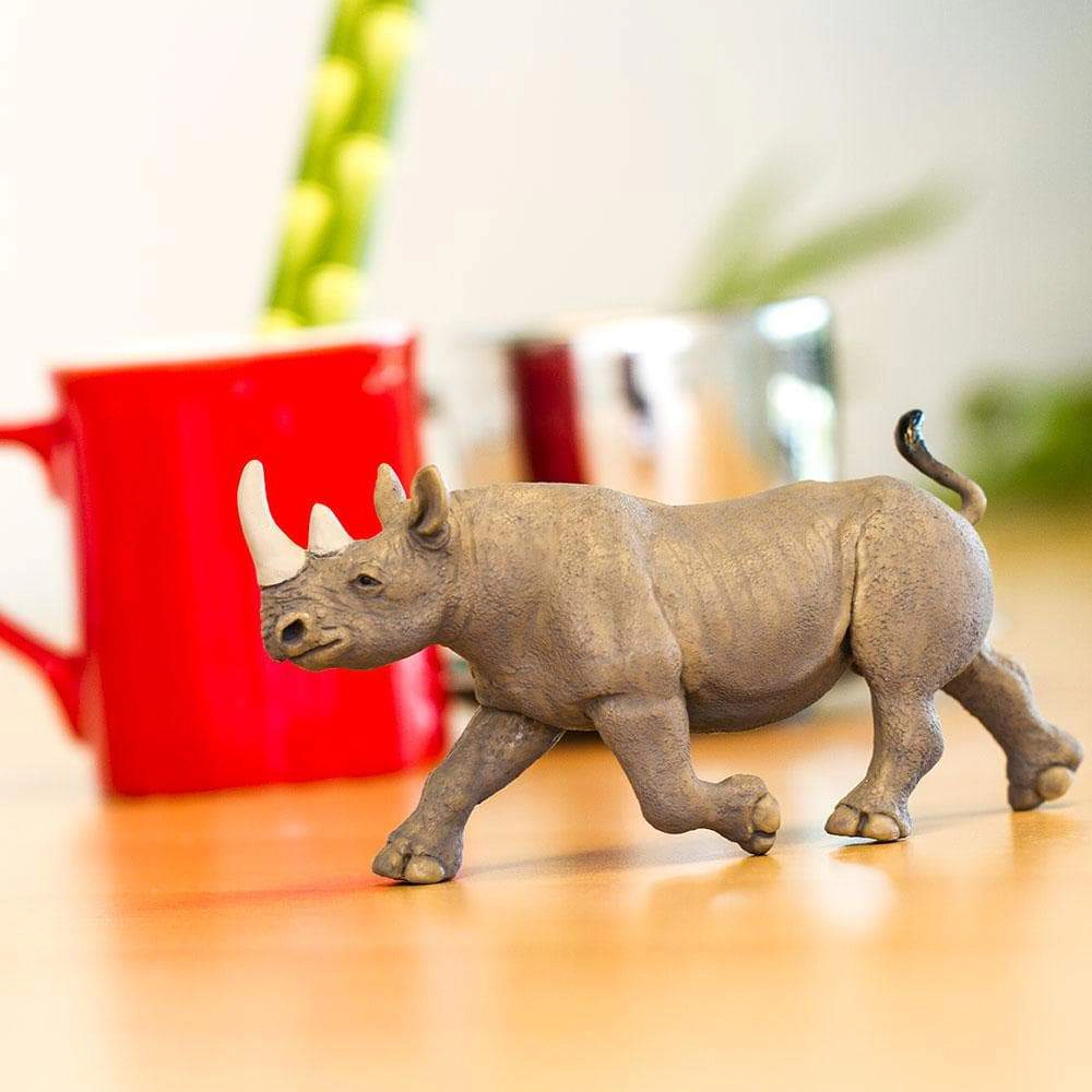 Safari Ltd. - Black Rhino Kids Toy Figure