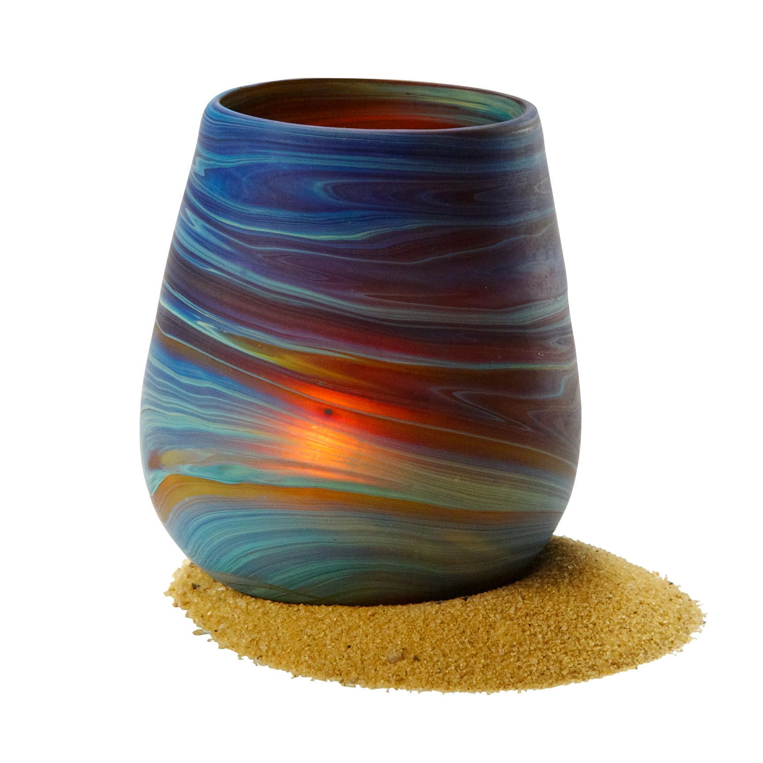 Ten Thousand Villages Desert Sands Candleholder