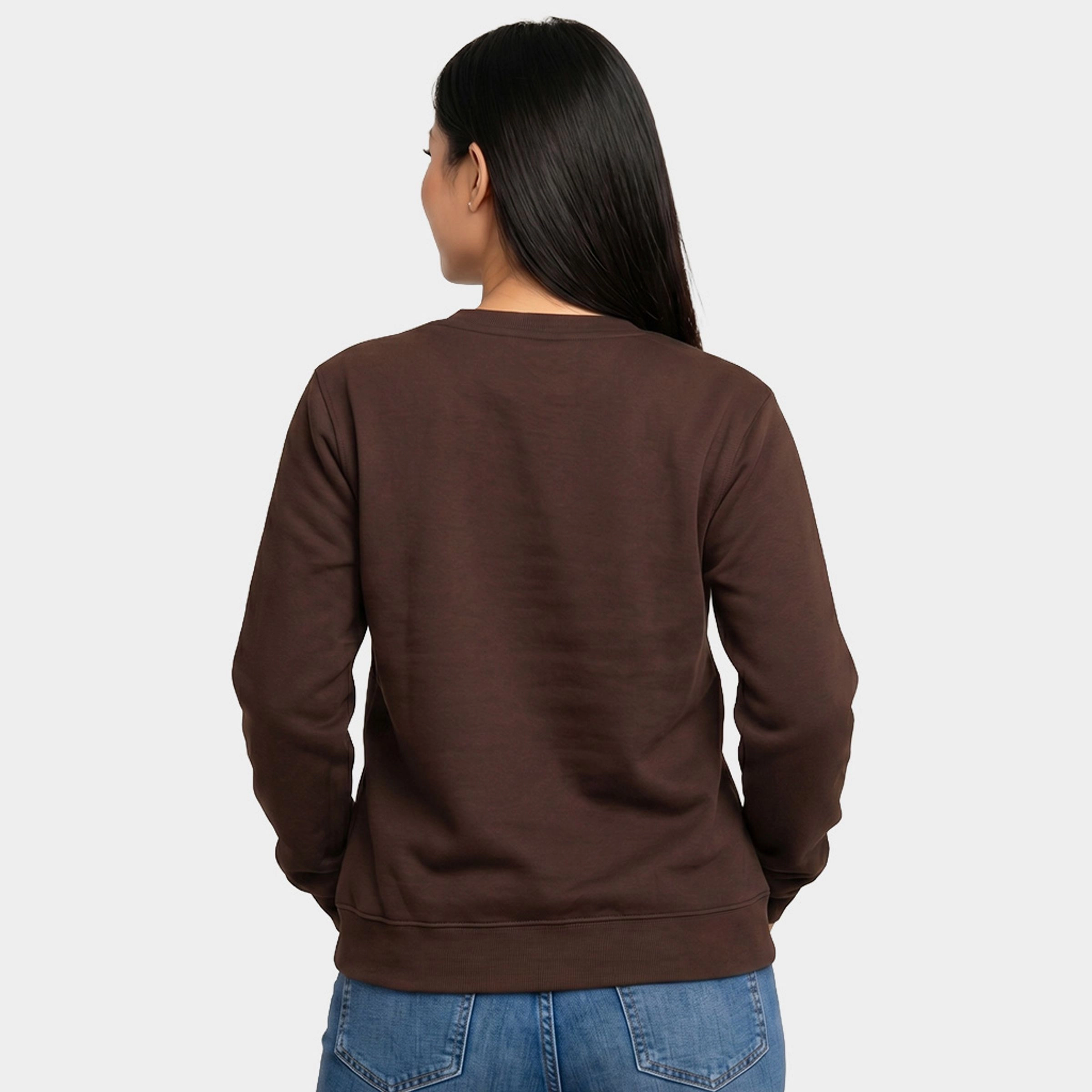 Simply Sage Market - Women's Graphic Sweatshirt Embroidered Arched Pumpkin Season