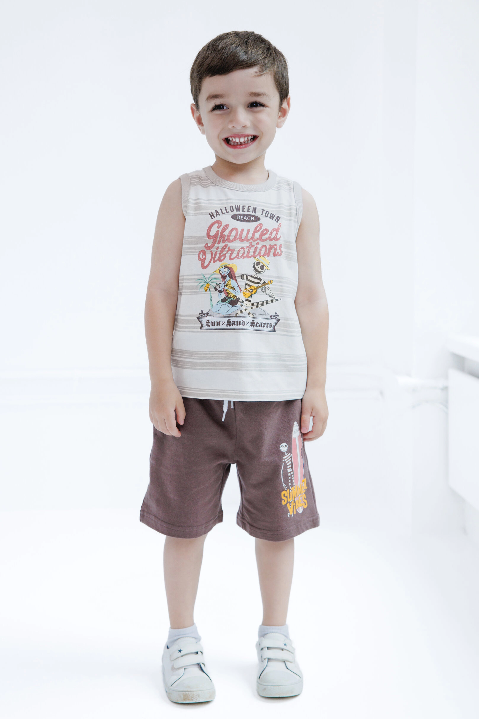 Disney Boys' 3-Piece Tee Tank and Shorts Set