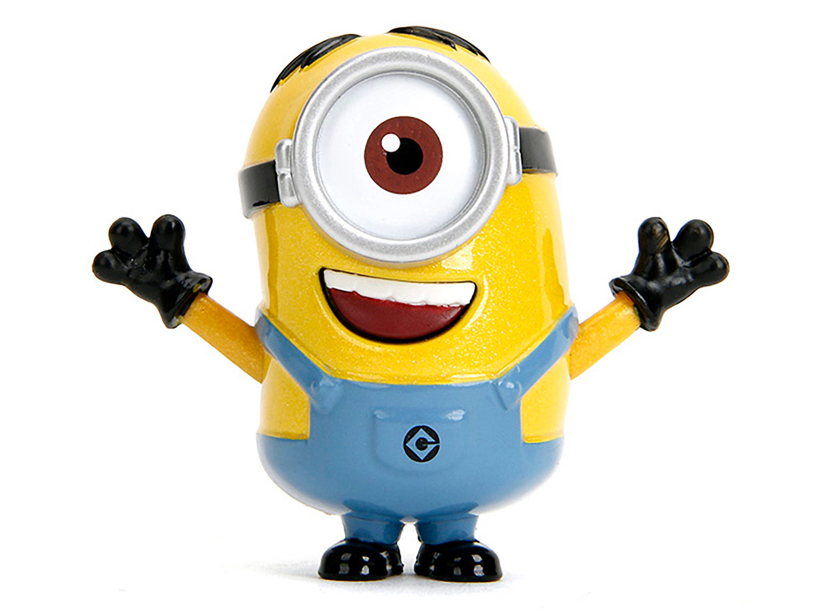 Jada Set of 4 Diecast Figures "Minions" (2015) Movie "Metalfigs" Series Diecast Models by Jada