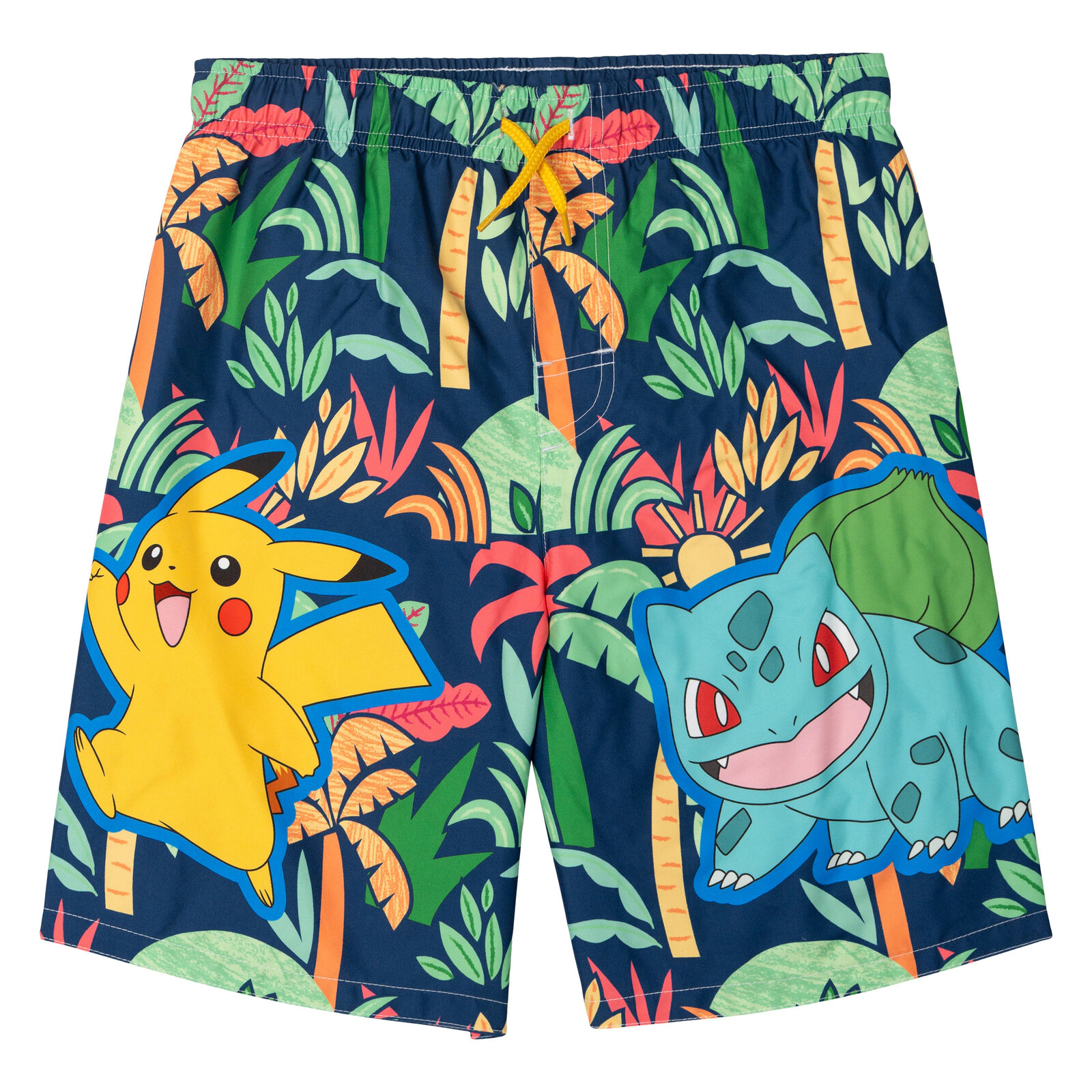 Pokemon Boys' Mesh Lined Swim Trunks