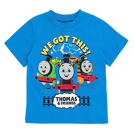 Thomas & Friends Boys' Athletic 2-Piece T-Shirt and Shorts Set