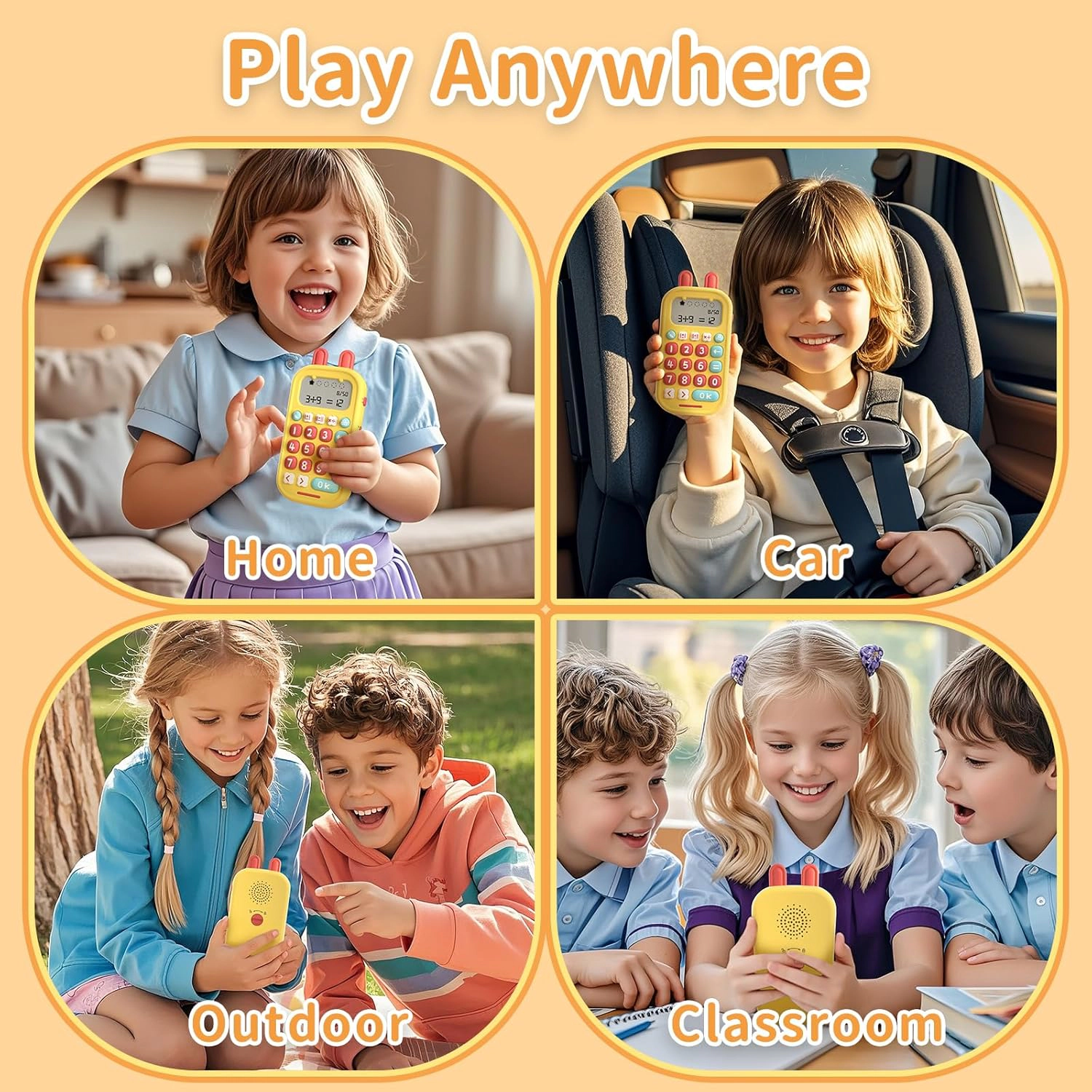 Alilo Math Magic Kids Math Learning Toy with 50,000 Questions & 19 Game Modes, Ages 3+
