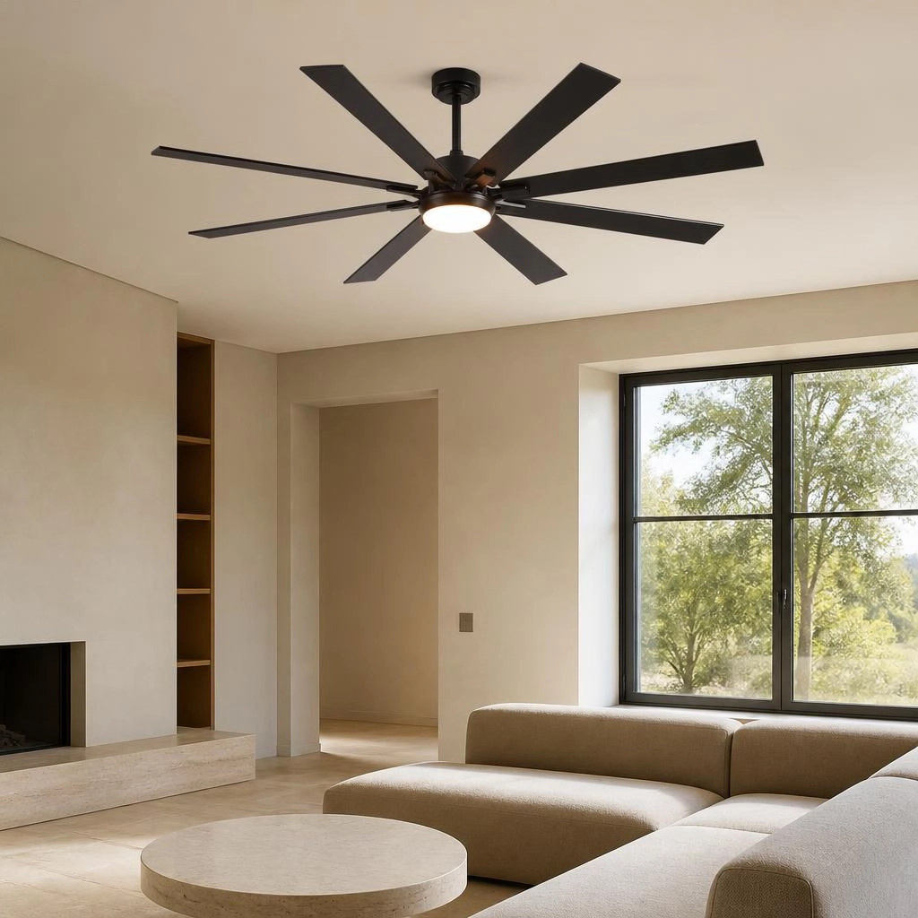 ELEMENT ACE 72 Inch Modern Quiet Ceiling Fan