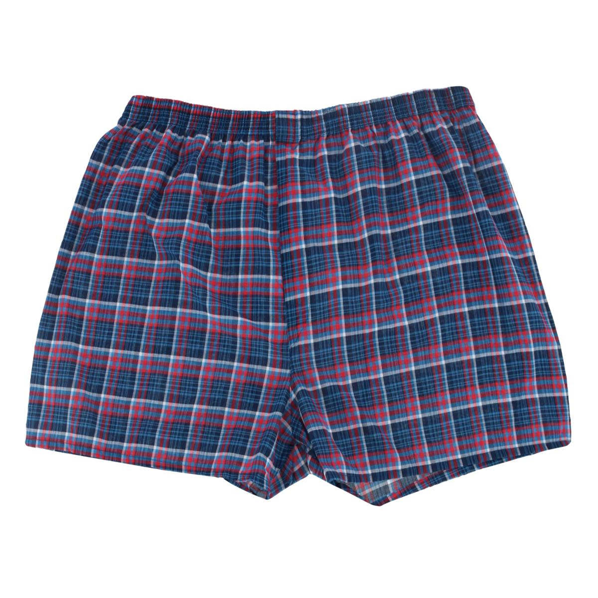 Fruit of the Loom Men's Big and Tall Tartan Boxers Assorted (6 Pack)
