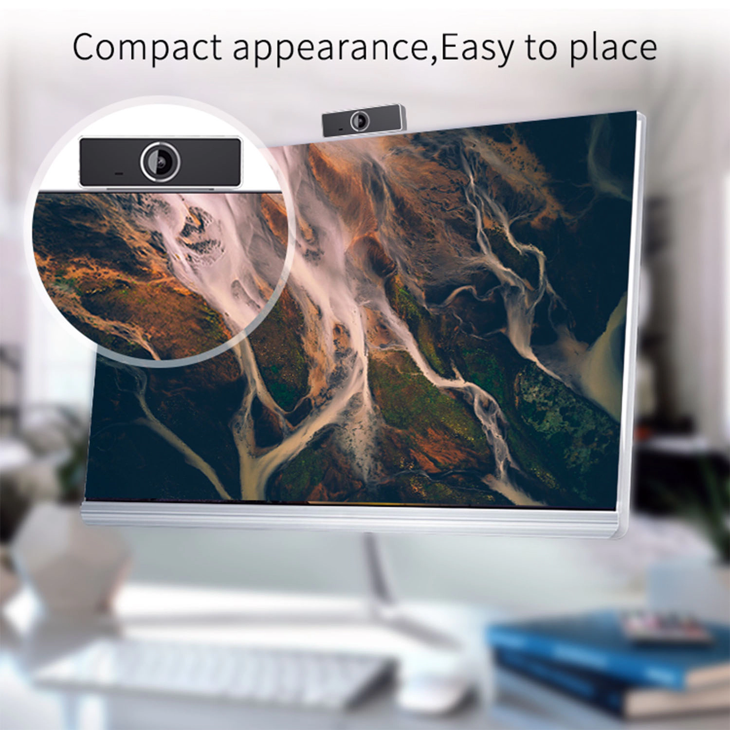 GBruno 1080P Auto Focus Webcam With Microphone