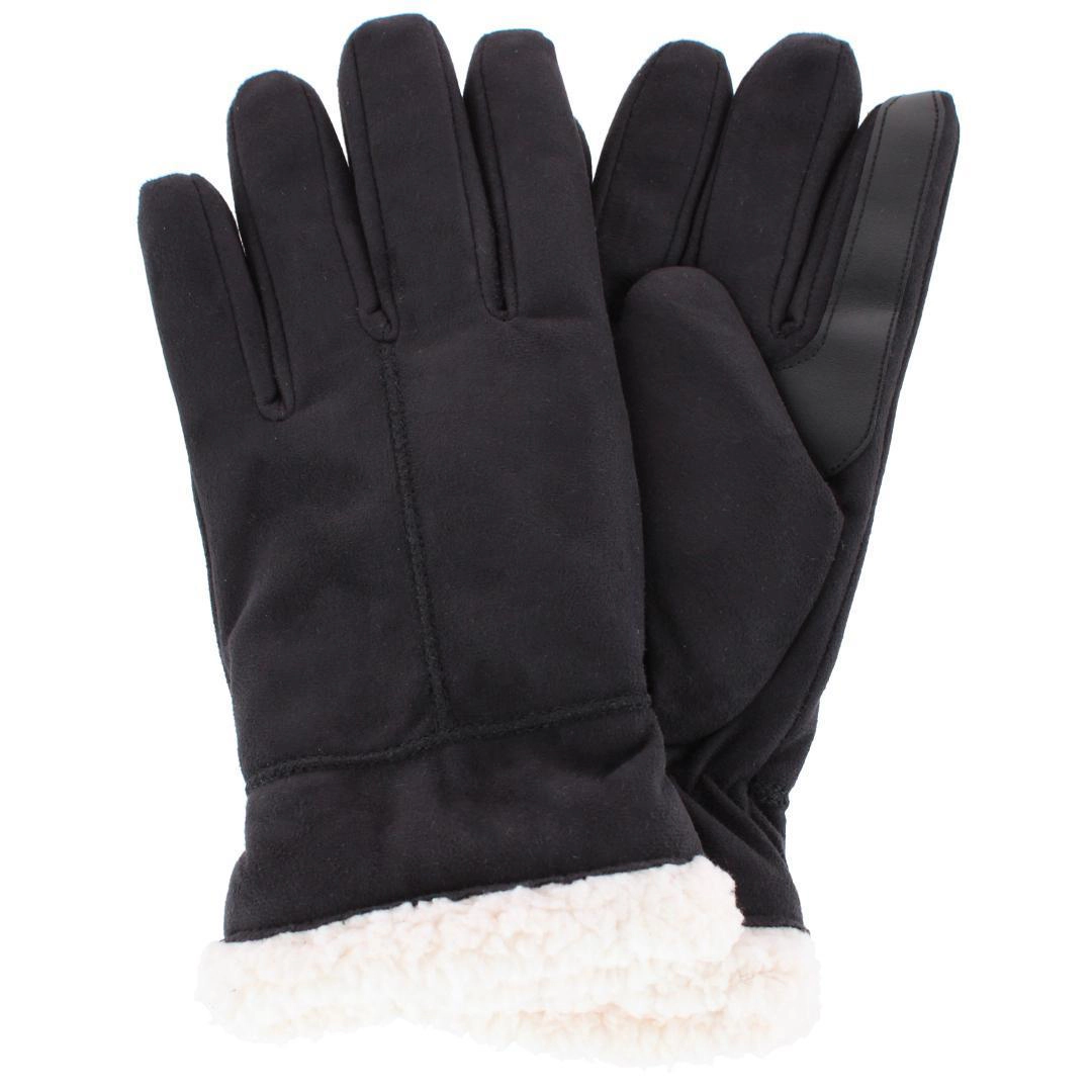 Isotoner Women's SmartDri Microfiber Winter Glove with Cuff Detail