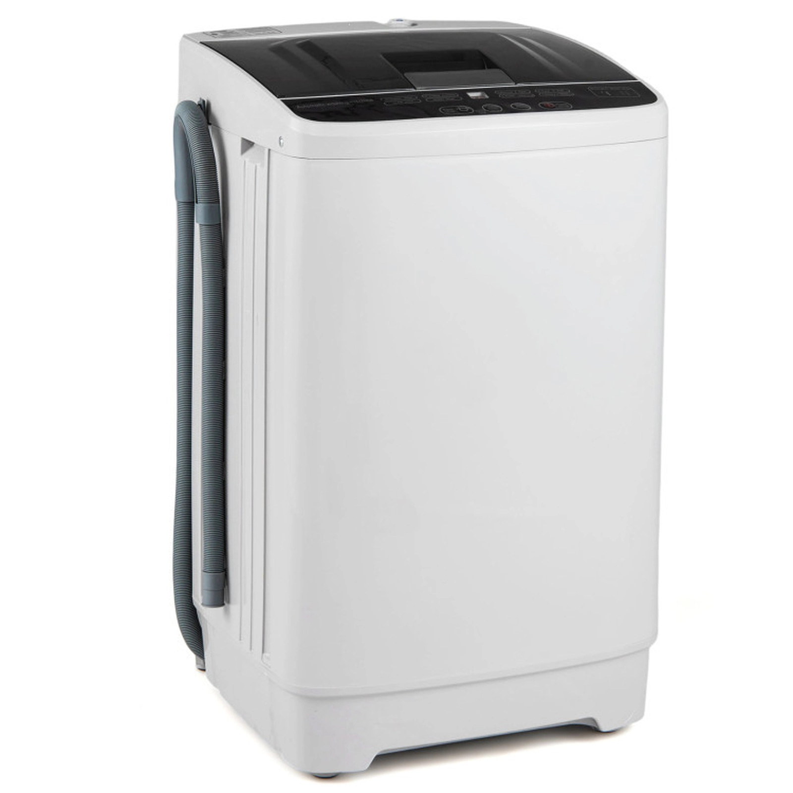 SUGIFT 7.7-lb Full Automatic Washing Machine with 8 Programs 6 Water Levels and Built-in Drain Pump