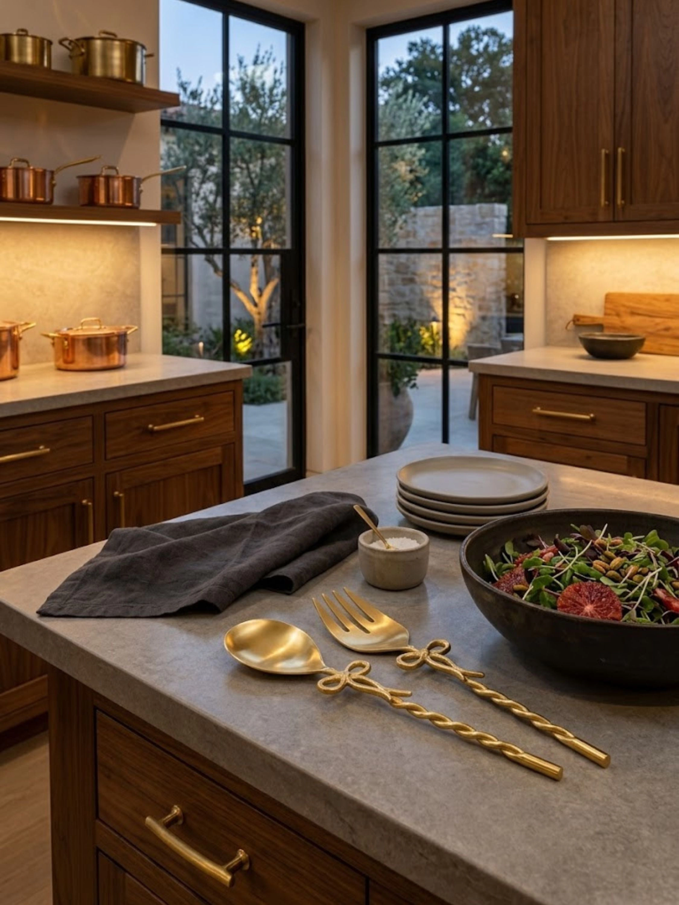 GAURI KOHLI Imperial Salad Servers