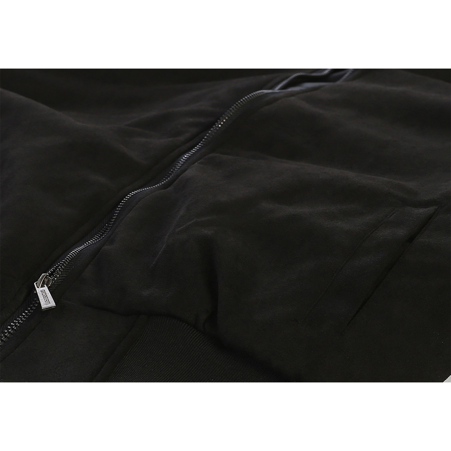 Gioberti Men's Faux Suede Bomber Jacket with Warm Light Inner Padding