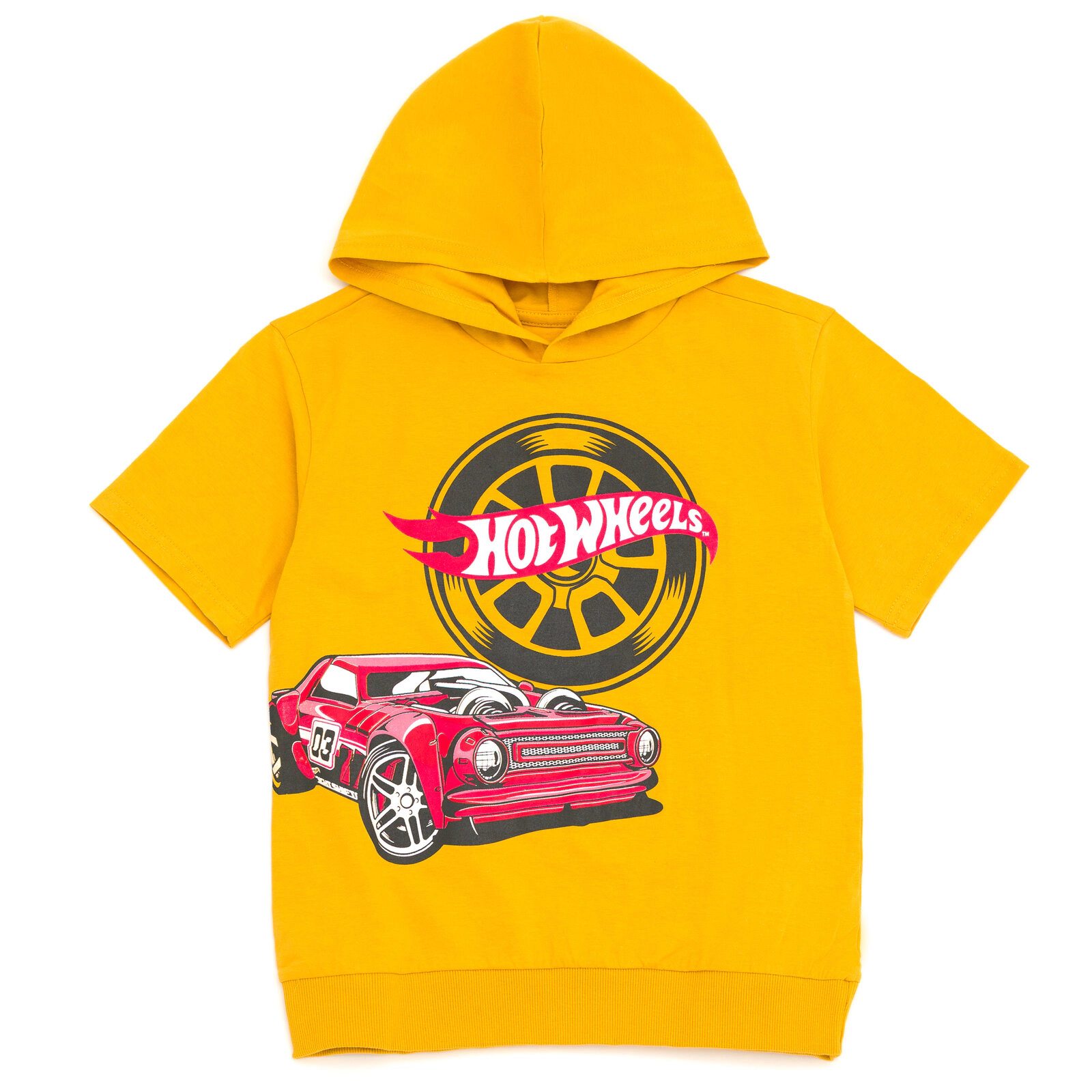 Hot Wheels Boys' 2-Piece Hooded Tee and Joggers Set